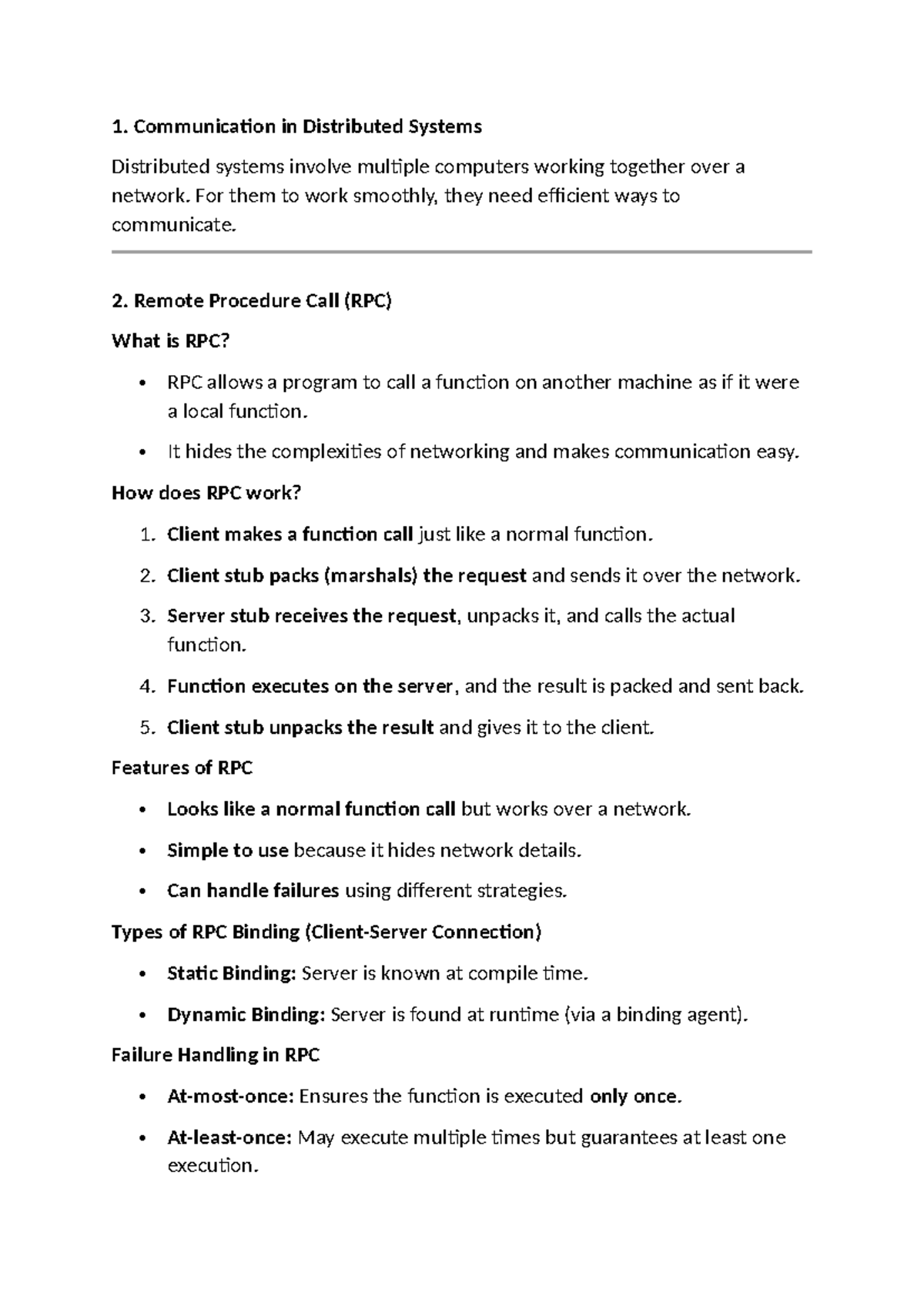 Chap2dc - Distributed Computing Chaper 2 - 1. Communication in ...