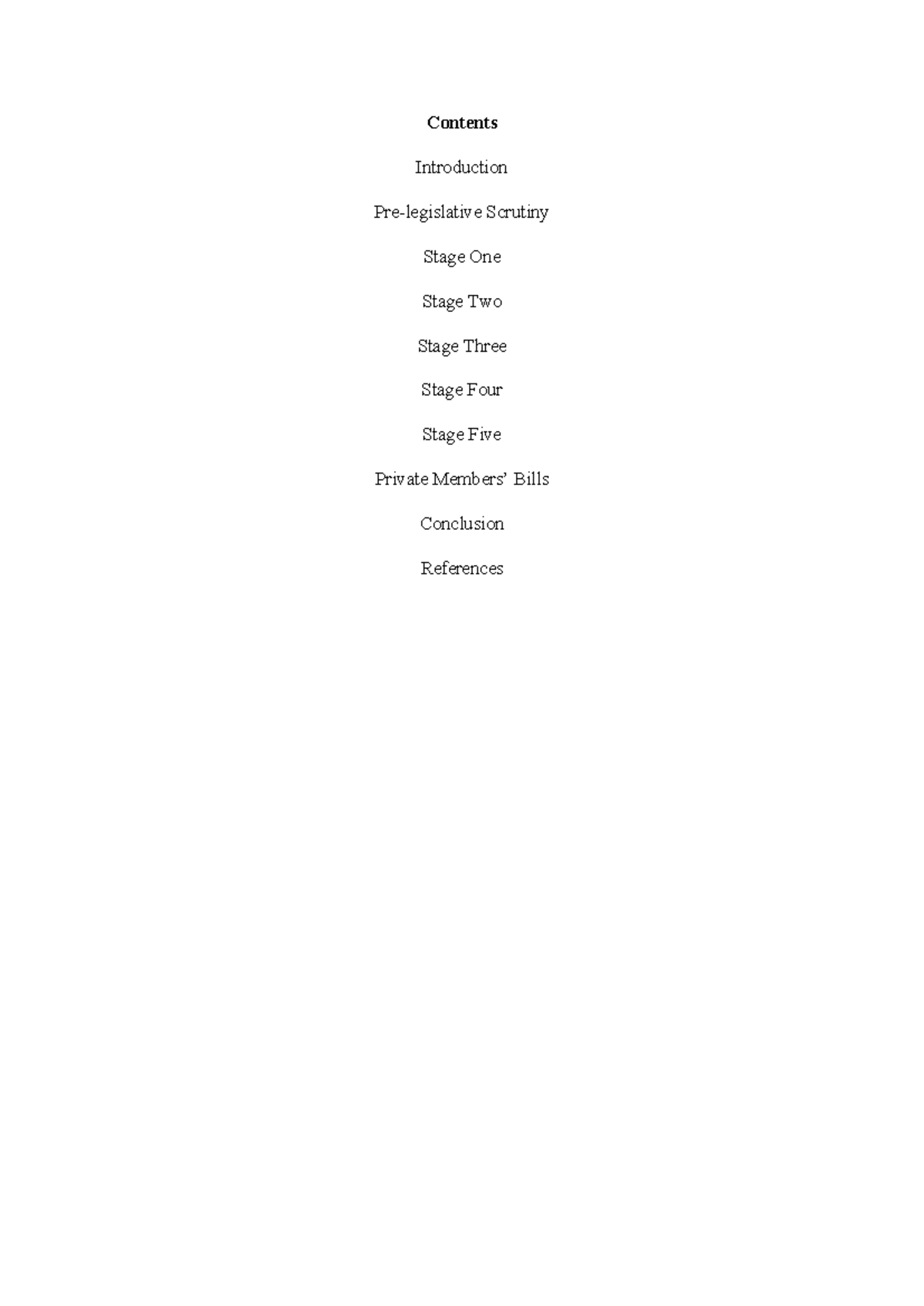 Legislation Process in Ireland: Analyzing Primary Acts - Essay - Studocu