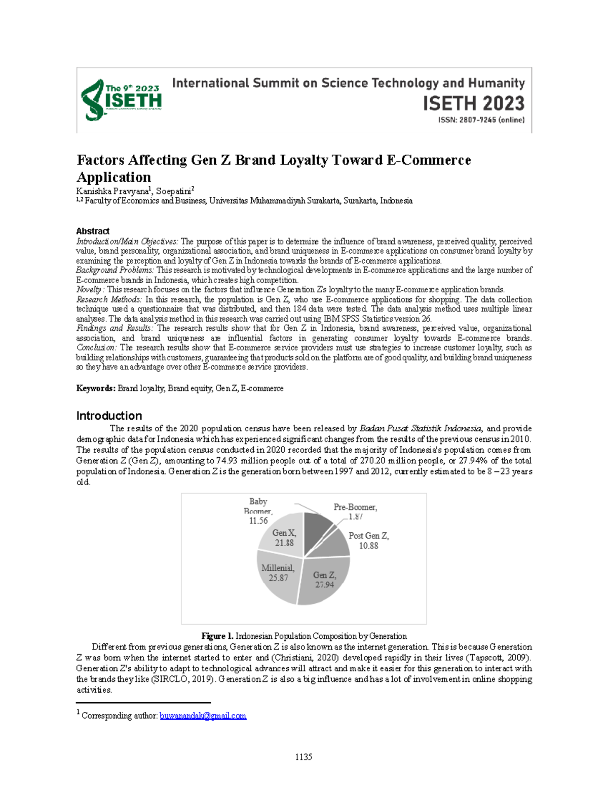 Factors Influencing Gen Z Loyalty to E-Commerce Apps: A Study - Studocu