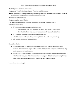 Ex13 correction form - Small math assignment - Exercise 13 ####### Name
