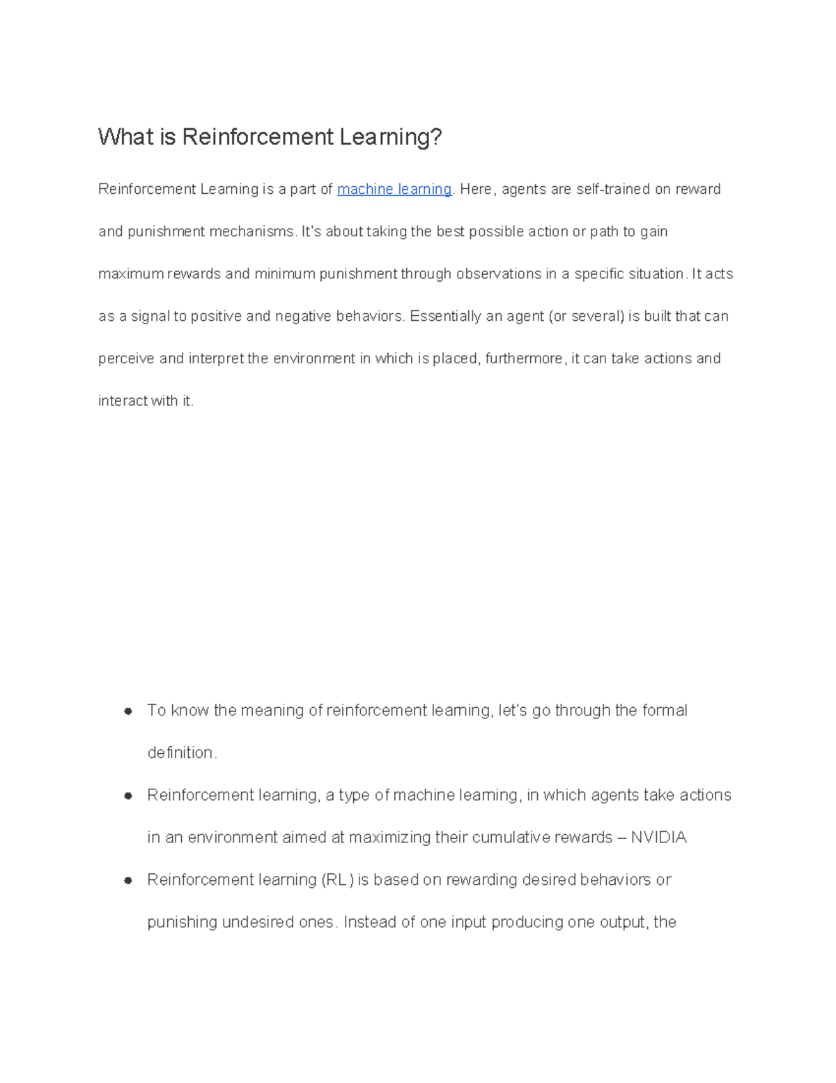 Reinforcement Learning: A Beginner's Guide to Concepts and Applications ...