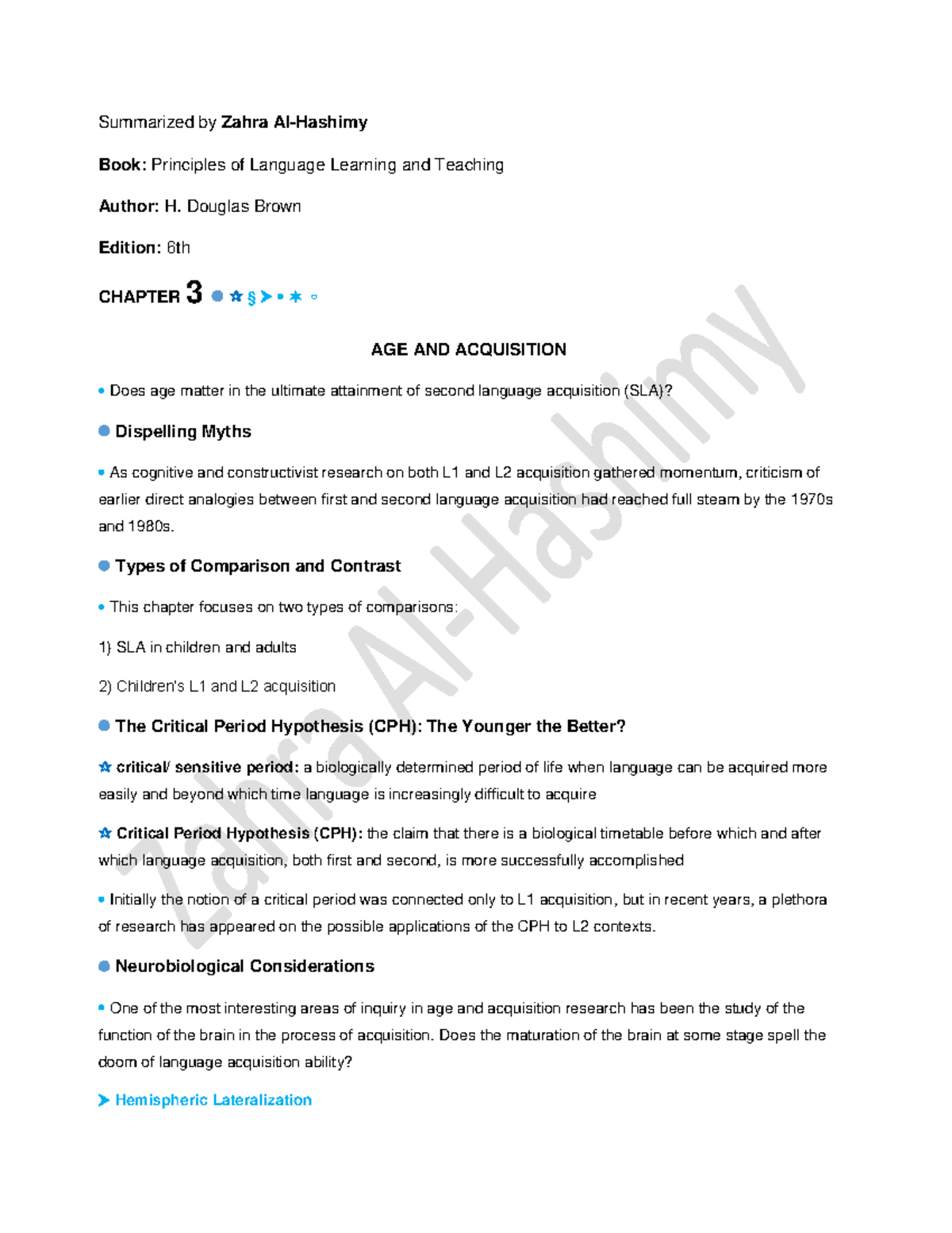 05 Word formation (Yule) - Summarized by Zahra Al-Hashimy Book: The Study  of Language Author: George - Studocu