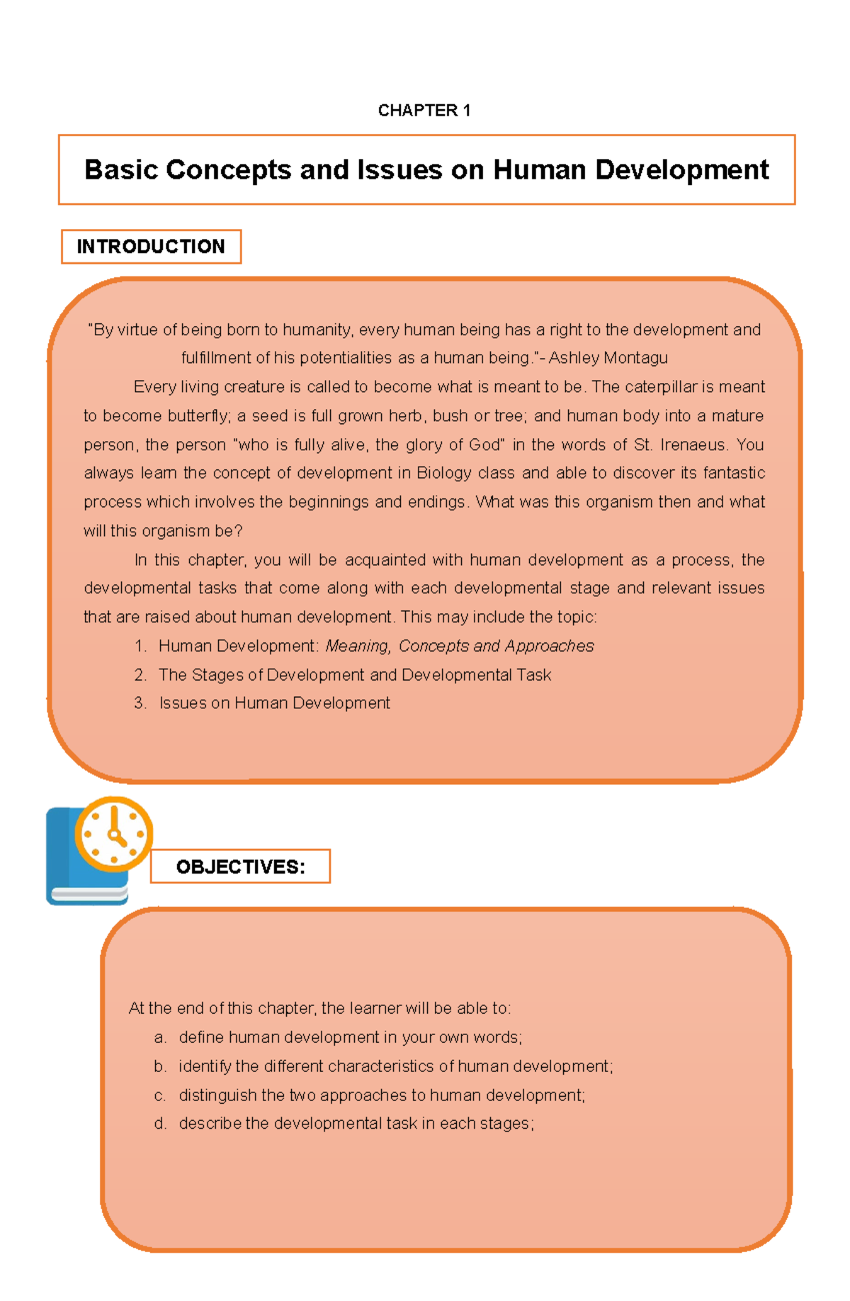 Child AND ADO BEED-1A/1 - Lesson 1: Human Development Insights - Studocu
