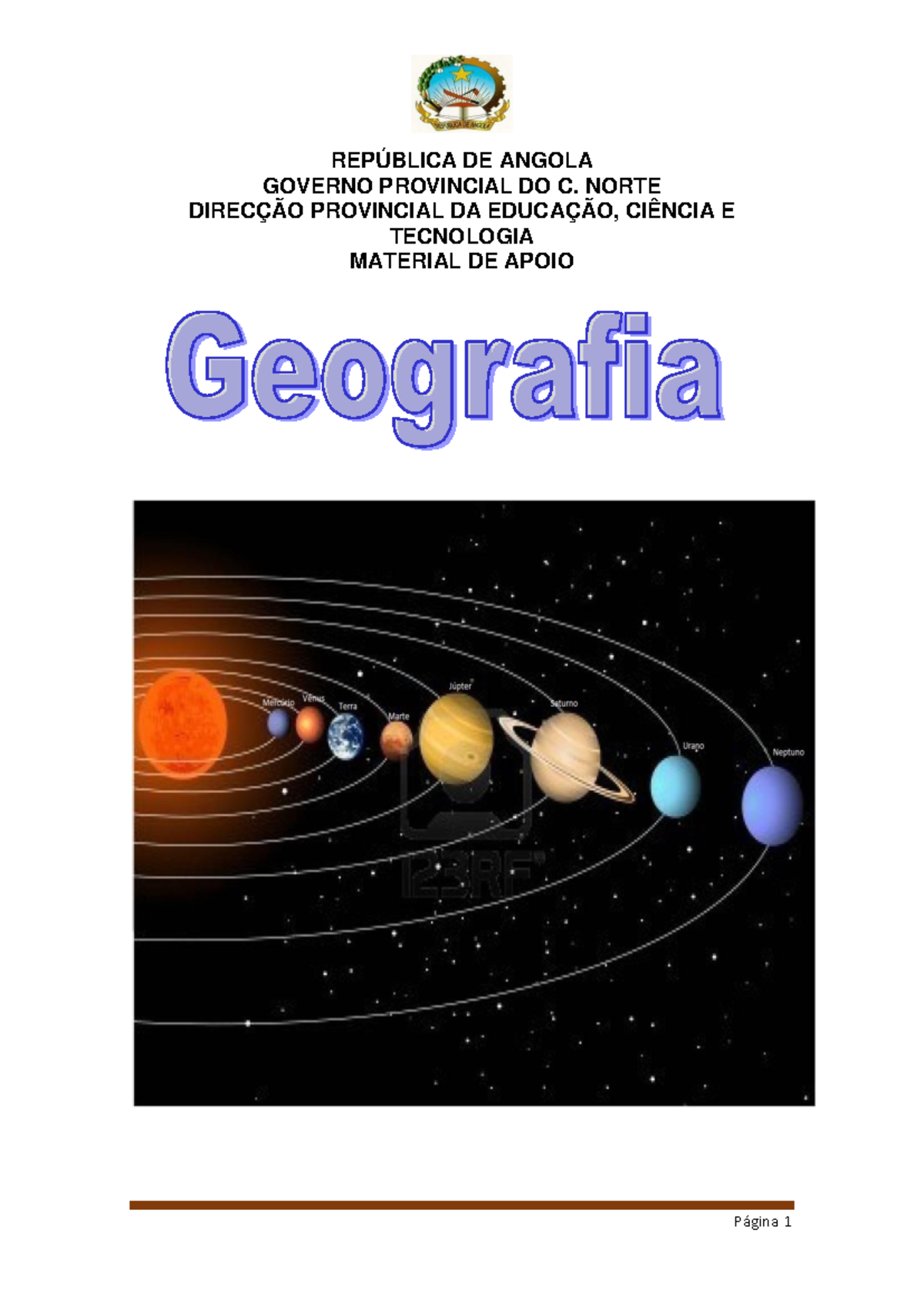 Geografia - Material de Apoio 7ª Classe: Conteúdos Essenciais - Studocu, image size:1200x1696