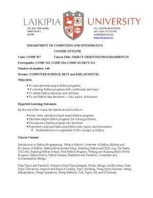 CIT 3117 Introduction to Computers and Applications - Meru University ...