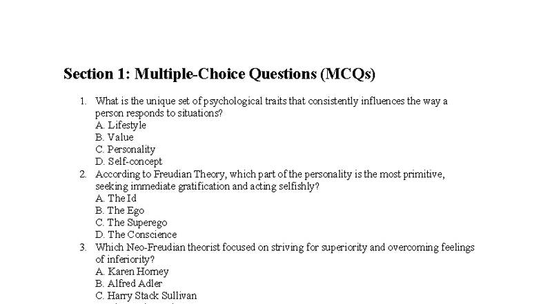 ADM 3321 Practice Final: Consumer Behavior MCQs and Concepts - Studocu