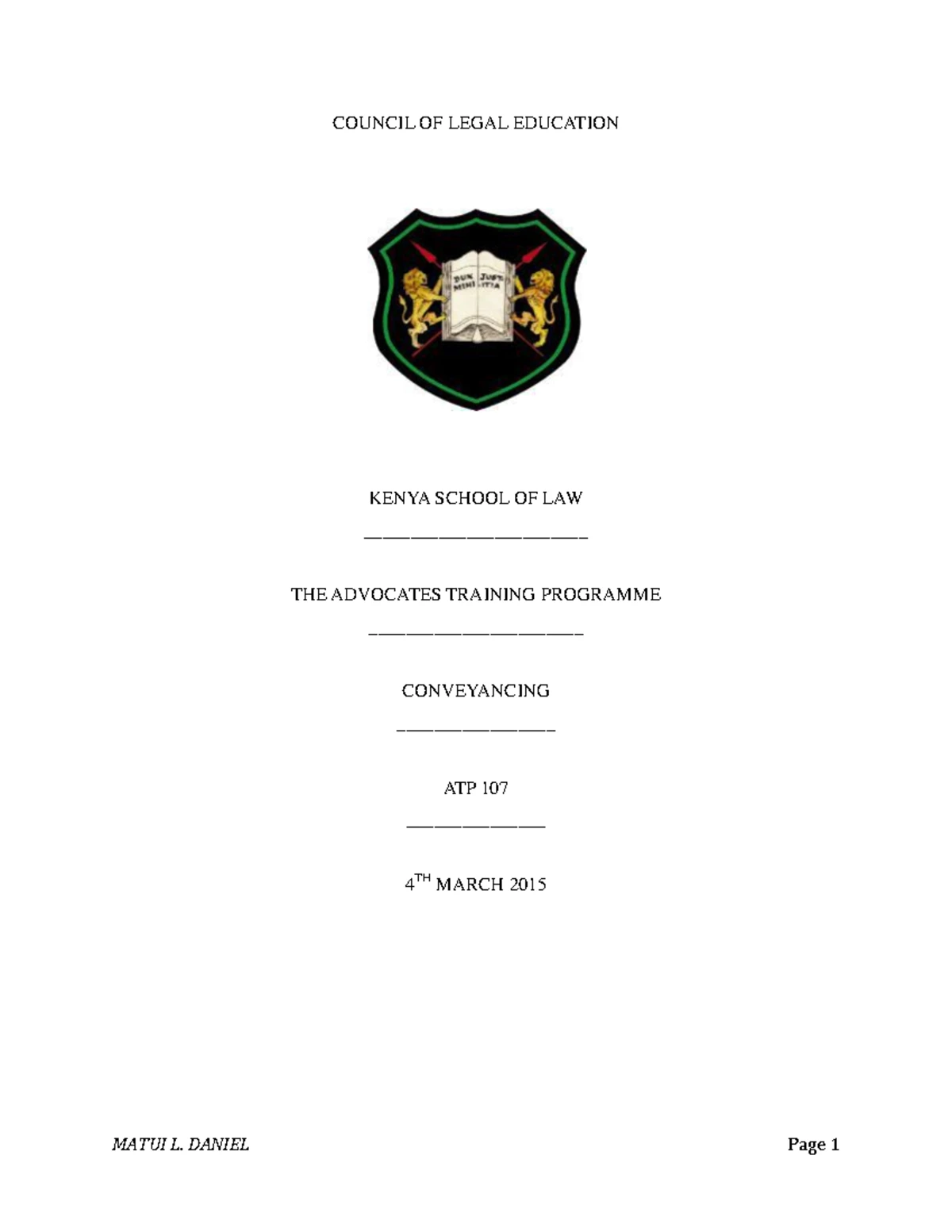 Form-LRA-33 - Statutory form - Form LRA 33 (r. 49(1)) REPUBLIC OF KENYA ...