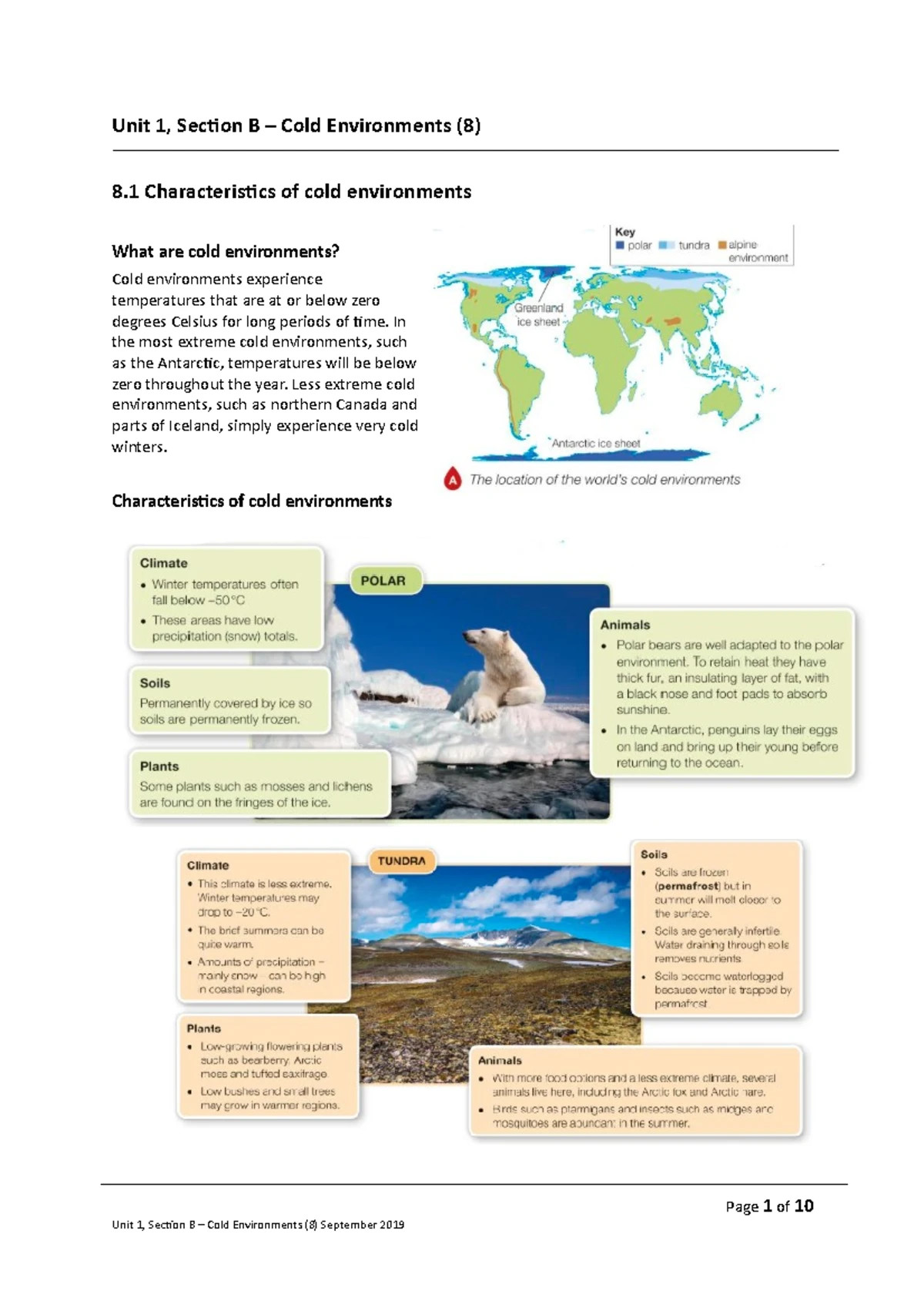 GCSE Geography Revision Notes - Resource Management - Apr 2020 - Unit 2 ...