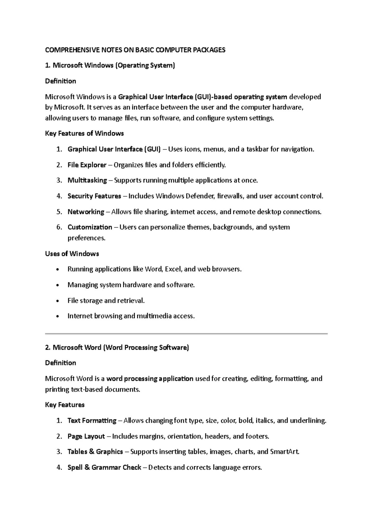 IT/OS/ICT/CR/10: Develop Computer Program Course Outline & Overview ...
