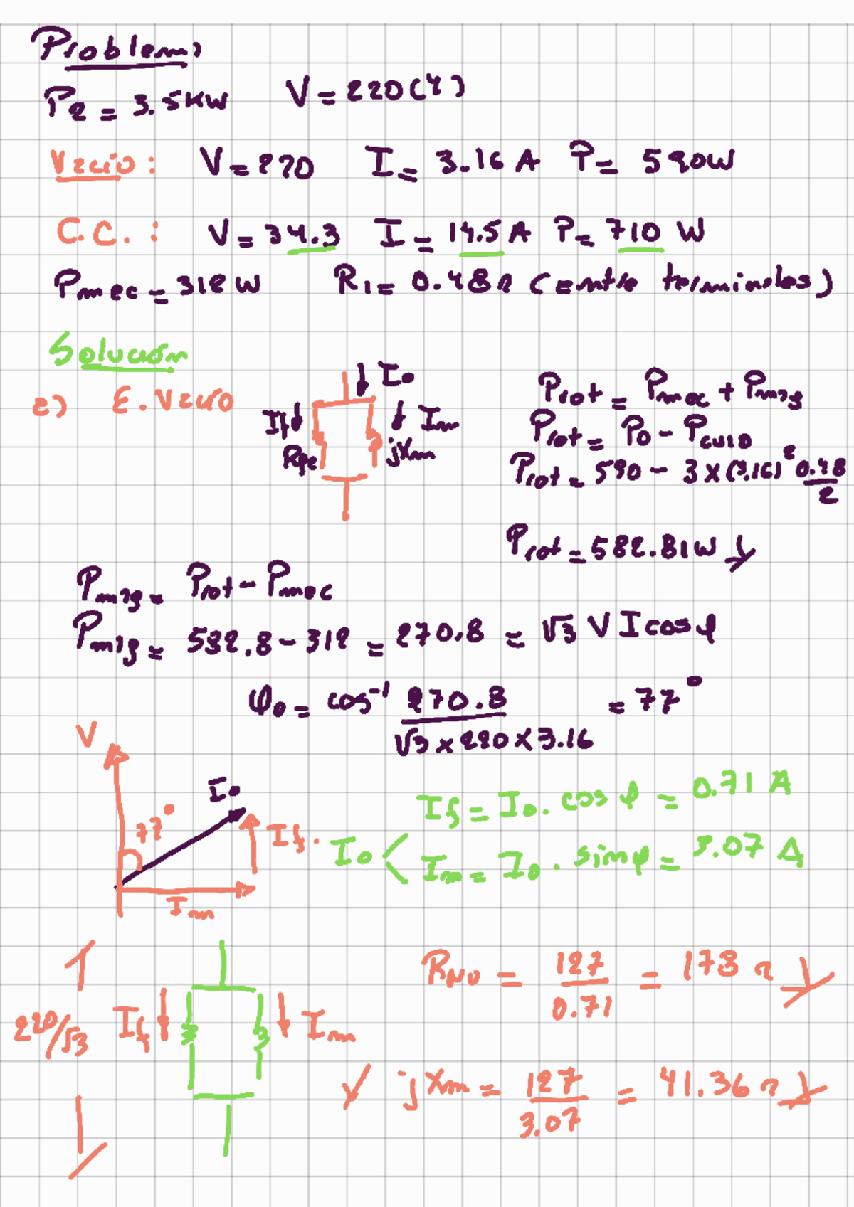 Electrical Engineering Problem Set: Notes 260206 2015 - Studocu