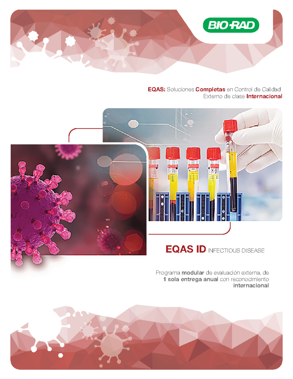 Brochure EQAS ID Infectious Diseases: Control de Calidad Anual - Studocu