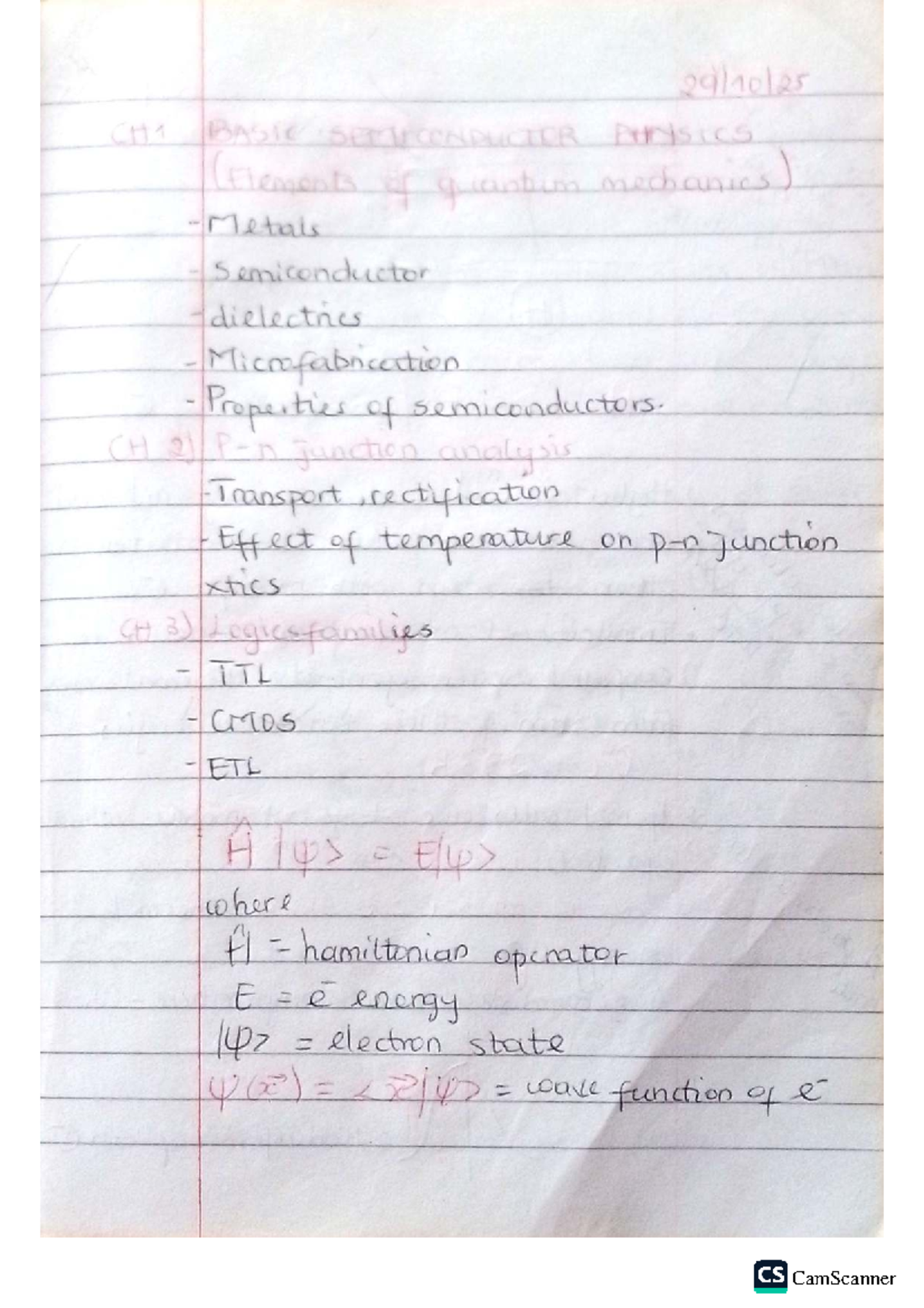 Microelectronics CH1: Basic Semiconductor Physics and Properties - Studocu