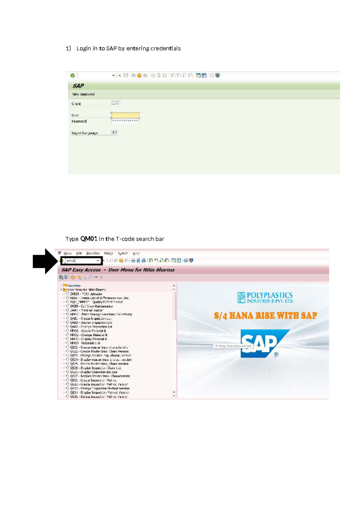 SAP QM01 Task Management Guide: Logging Complaints and Notifications ...