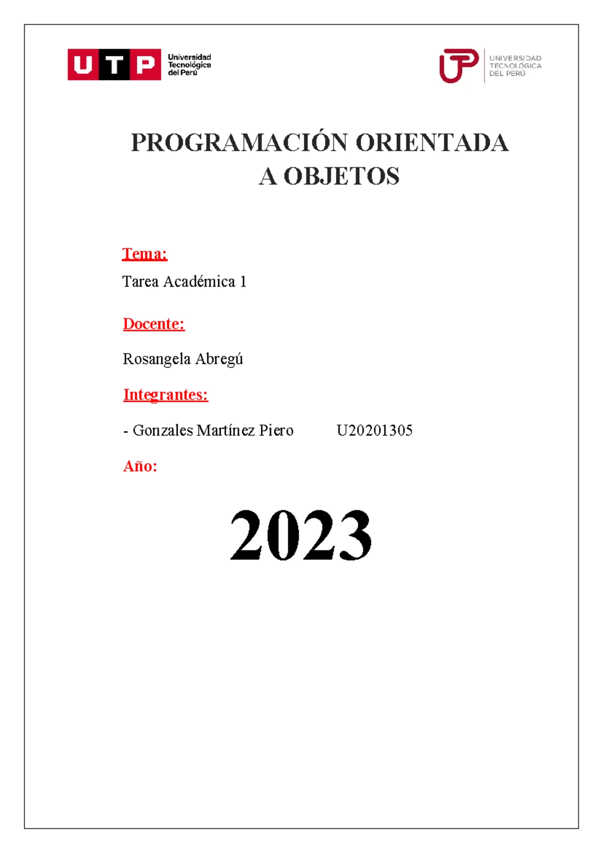 POO TA2: Clases Persistentes con Bases de Datos en Python - Studocu