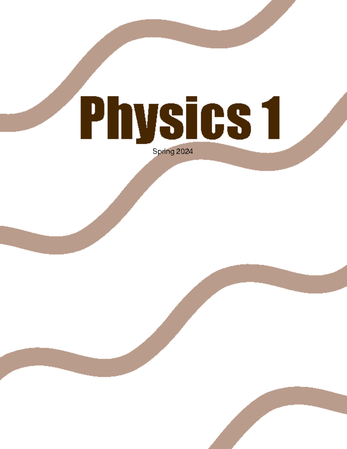 Physics 1 - Chapter 1: Basic Quantities and Motion Fundamentals - Studocu