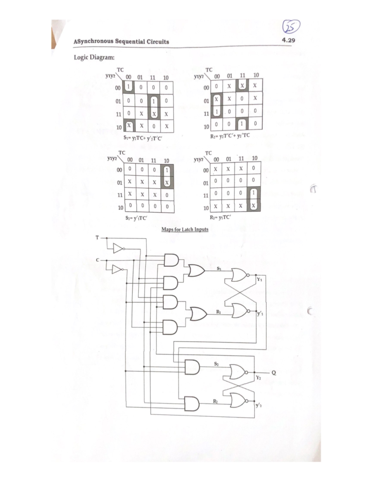 Unit 4 part 2 - notes - 25 4 ASynchronous Sequential Circuits Logic ...