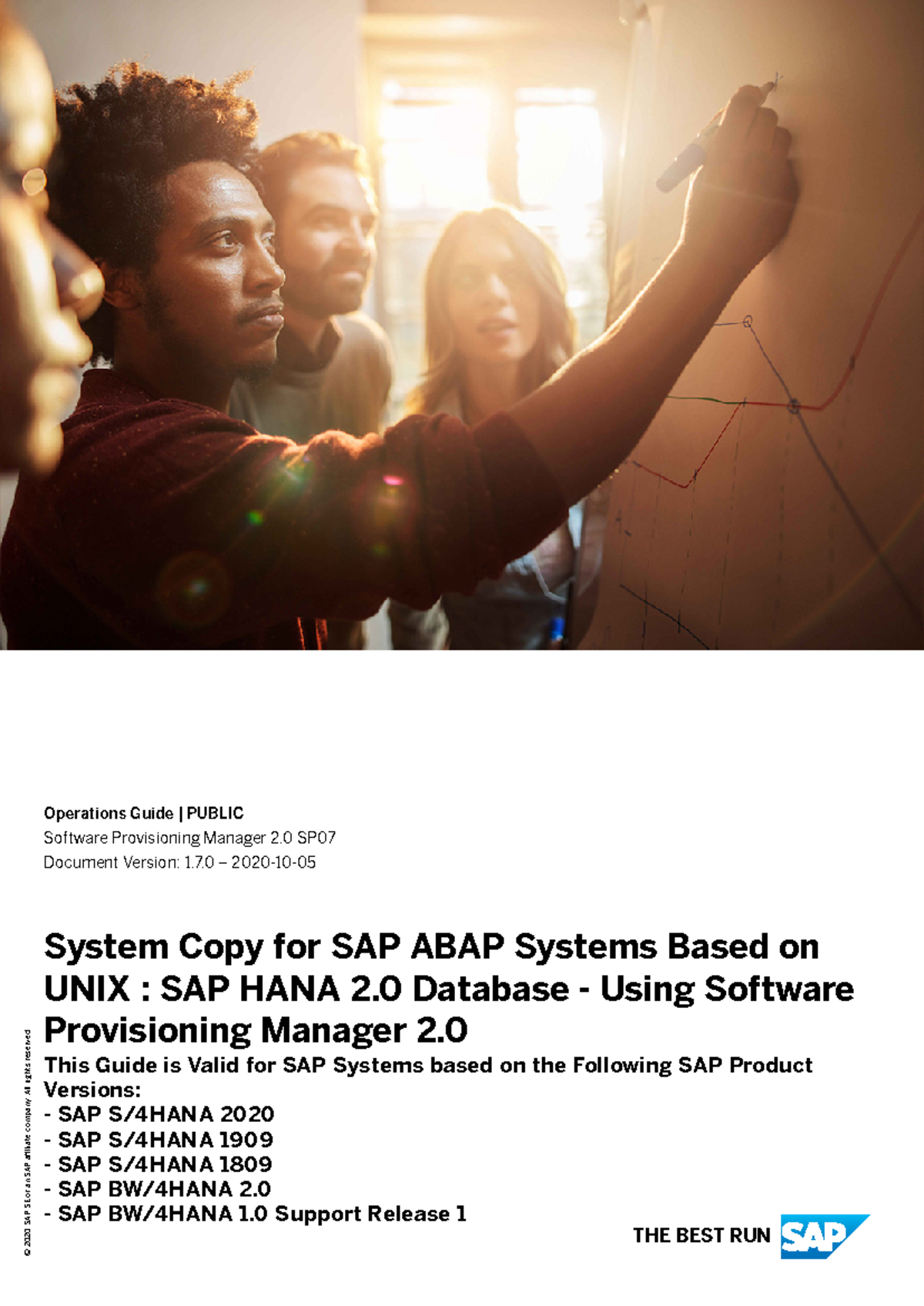 System Copy Guide for SAP ABAP on UNIX: HANA 2.0 (SWPM 2.0) - Studocu