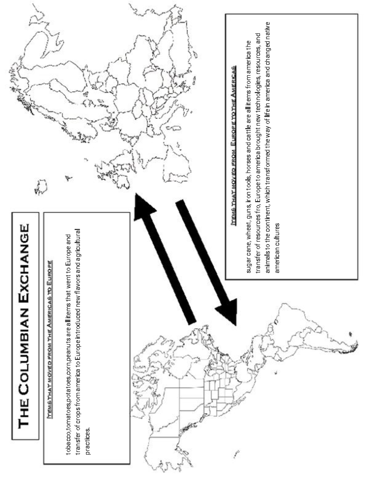 Josiah Rodriguez - Columbian Exchange Map - BIOL 112 - Studocu