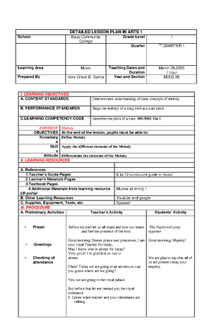 Patintero Lesson Plan Ivory Grace Garcia - Detailed Lesson Plan in ...