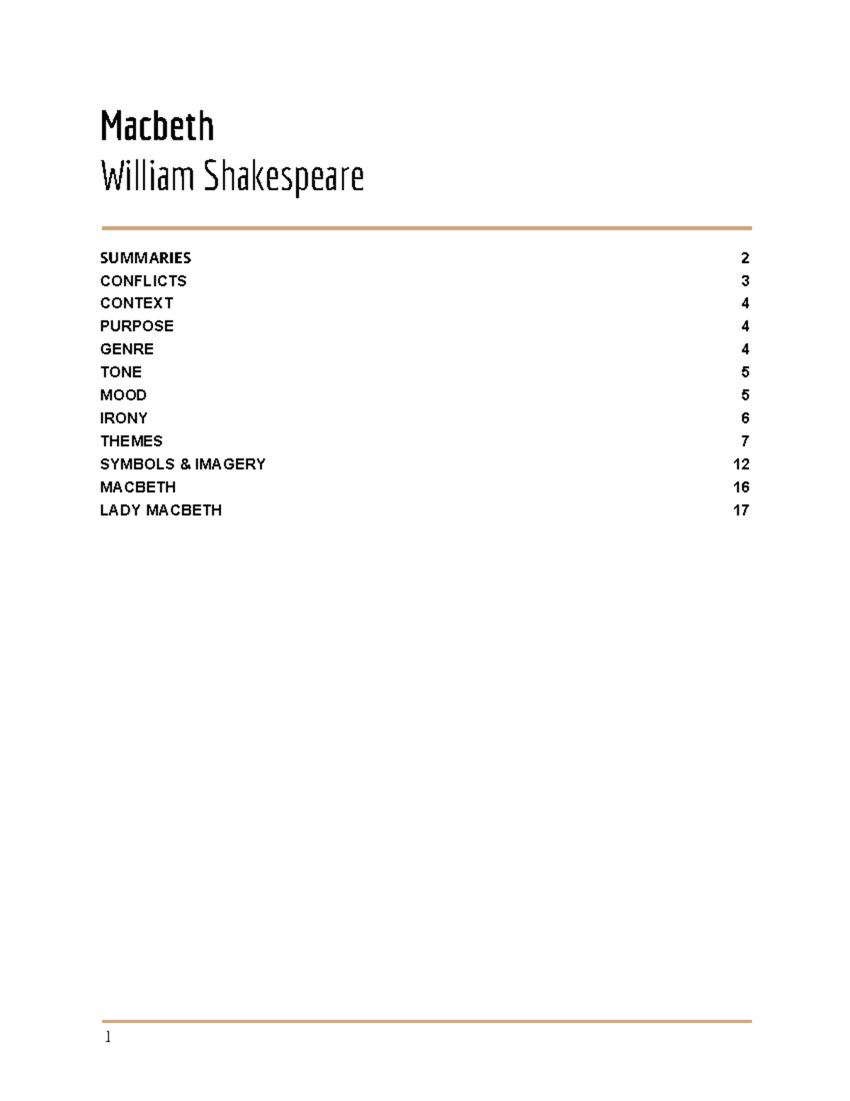 IB English: Macbeth Study Notes - Themes, Characters, and Analysis ...
