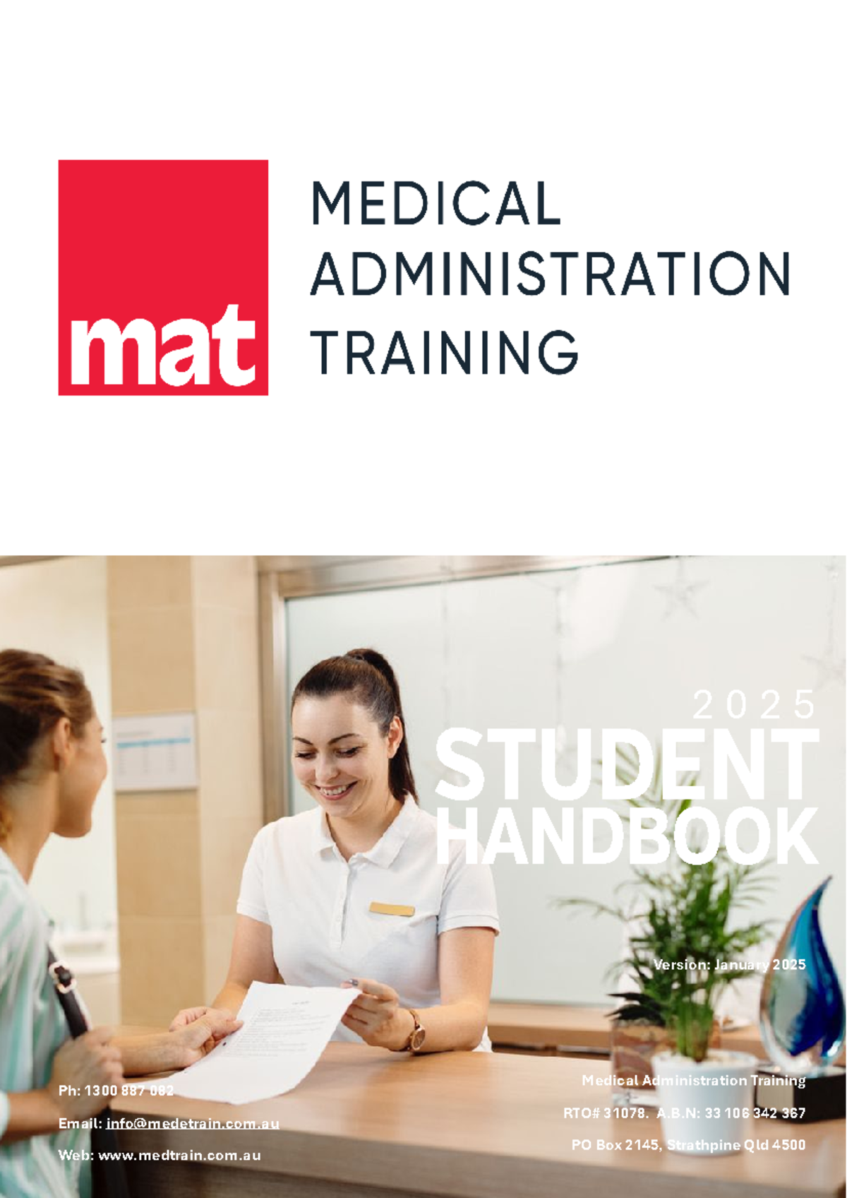 MAT-Student-Handbook-2025: Essential Info for Medical Administration ...