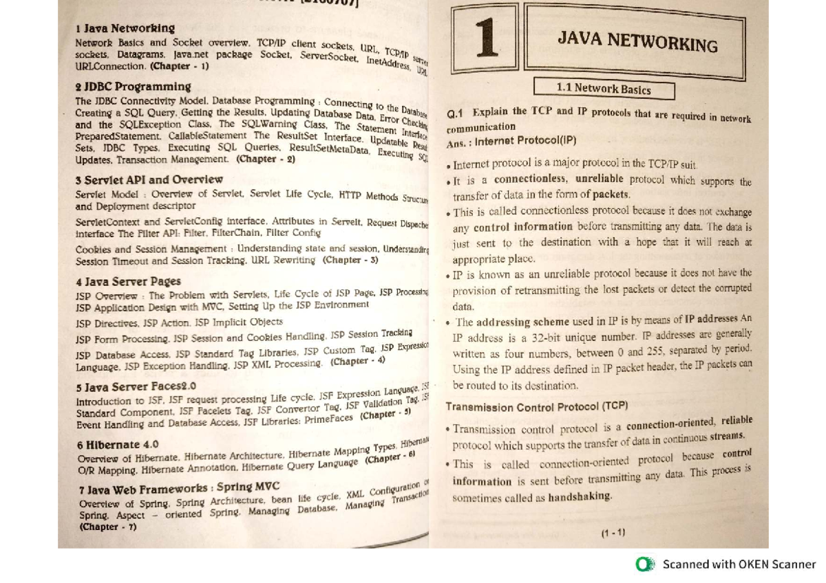 Advanced Java: Decode PYQ Solutions Explained - Studocu
