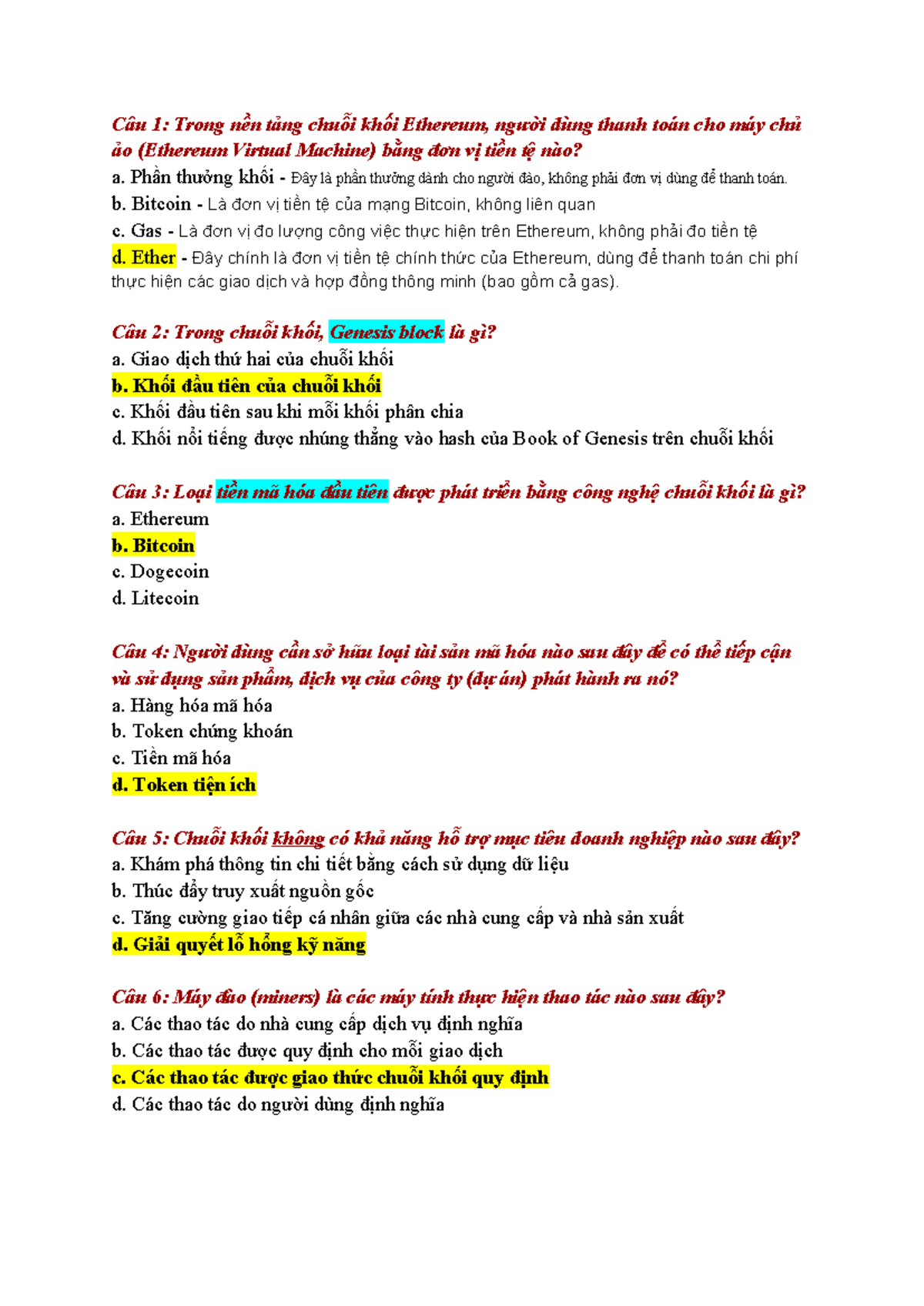 From Technology to Society: An Overview of Blockchain-Based DAO (CS 2021) -  Studocu