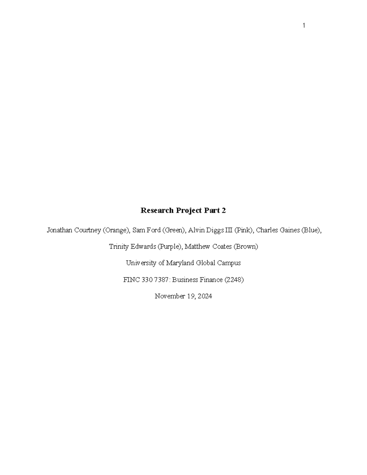 Research Project Part 2 - has solidified its position as a global ...