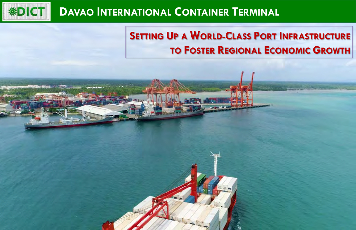 DICT - research - SETTING UP A WORLD-CLASS PORT INFRASTRUCTURE TO ...