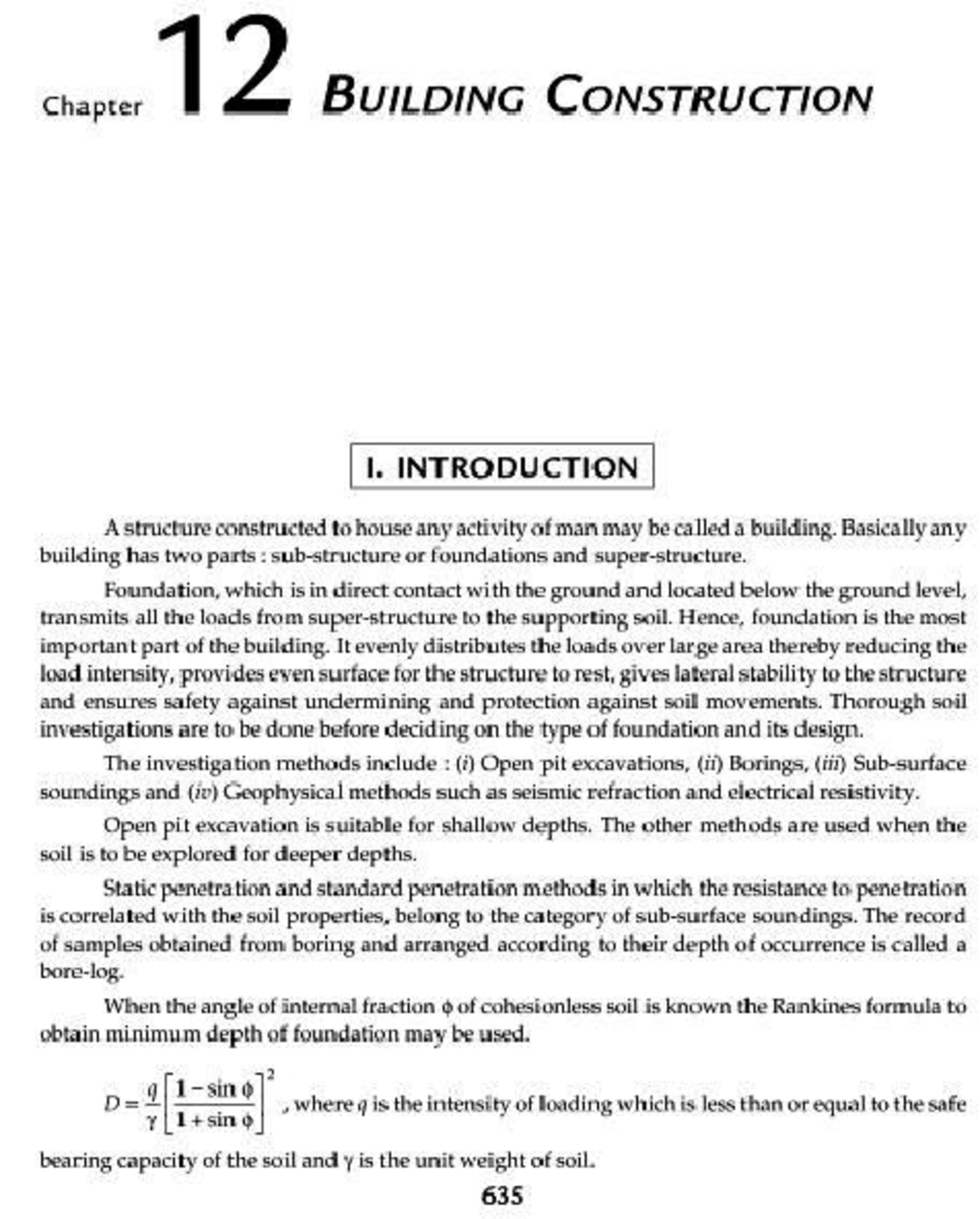 Building Construction MCQ Practice Questions for Exam Prep - Studocu