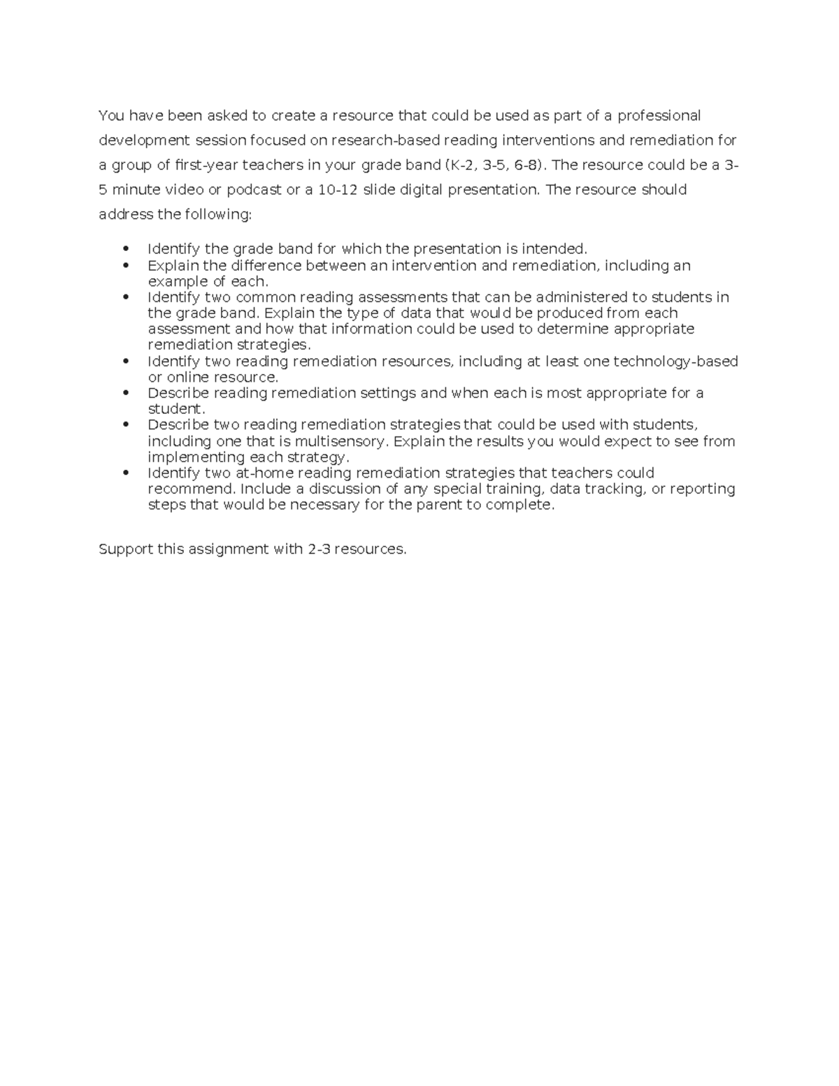 Research-Based Remediation Strategies for K-8 Teachers Development ...