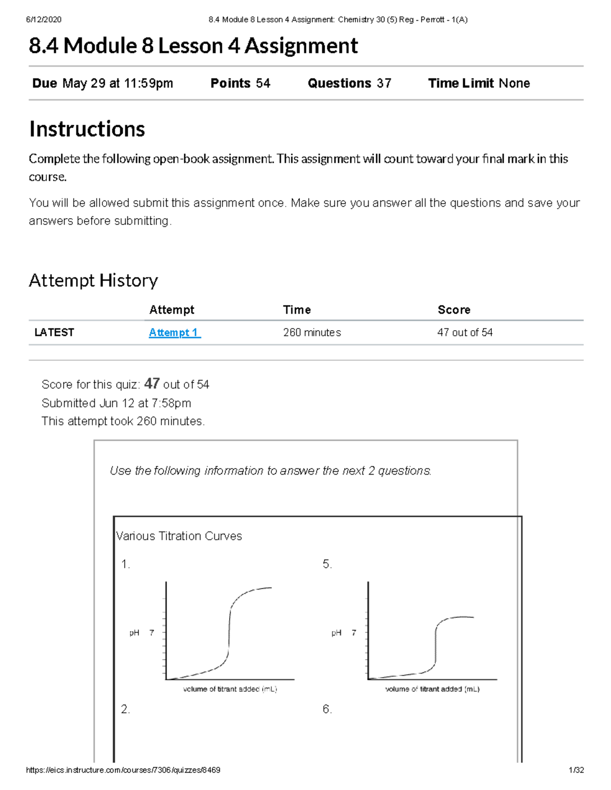 Module 8 Lesson 4 Assignment - Due May 29, 54 Points - Studocu