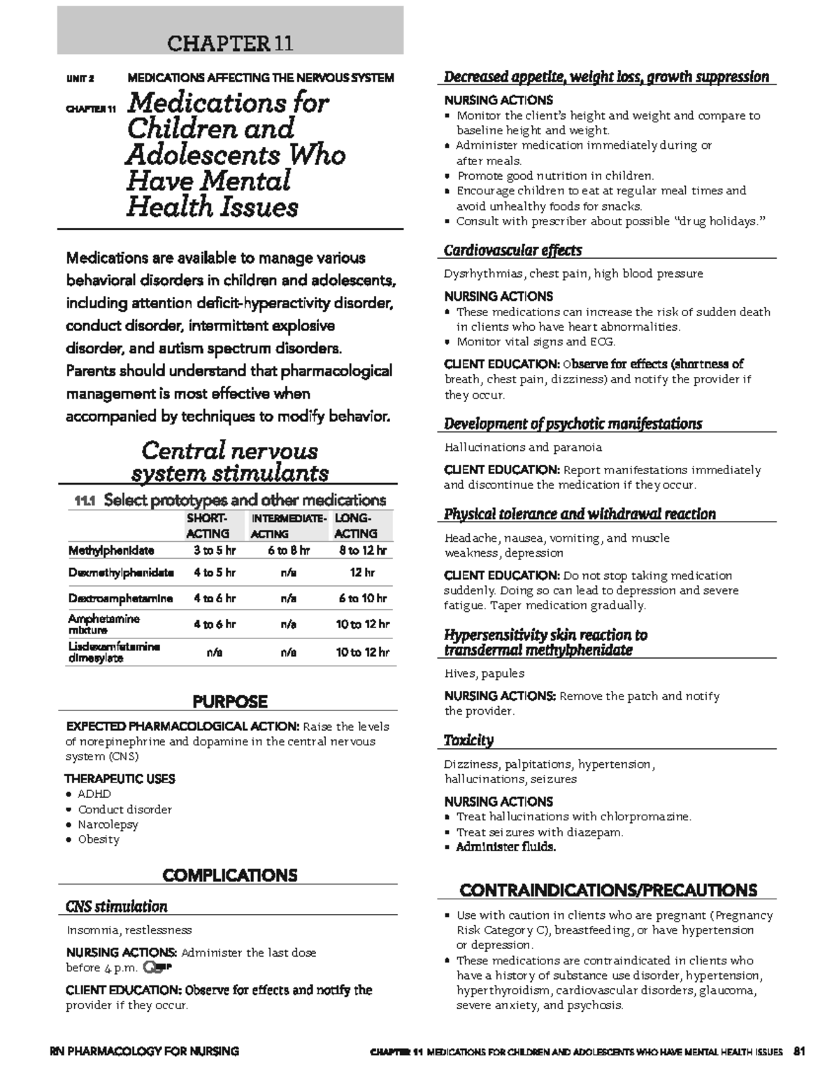 ADHD and Adolescents Medication Guide: Key Interventions and Cautions ...