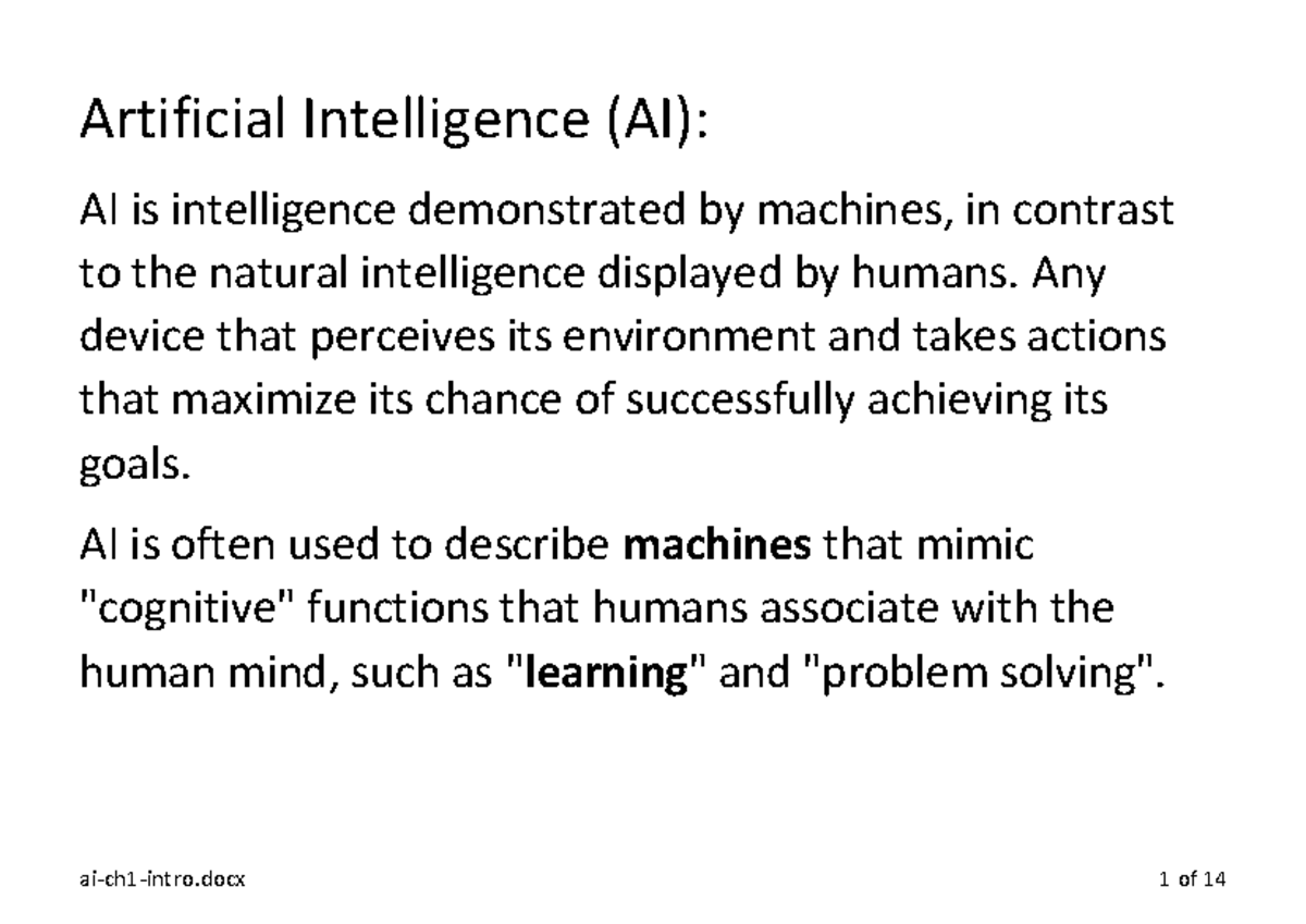 AI 101: Introduction to Artificial Intelligence Concepts and Machine ...