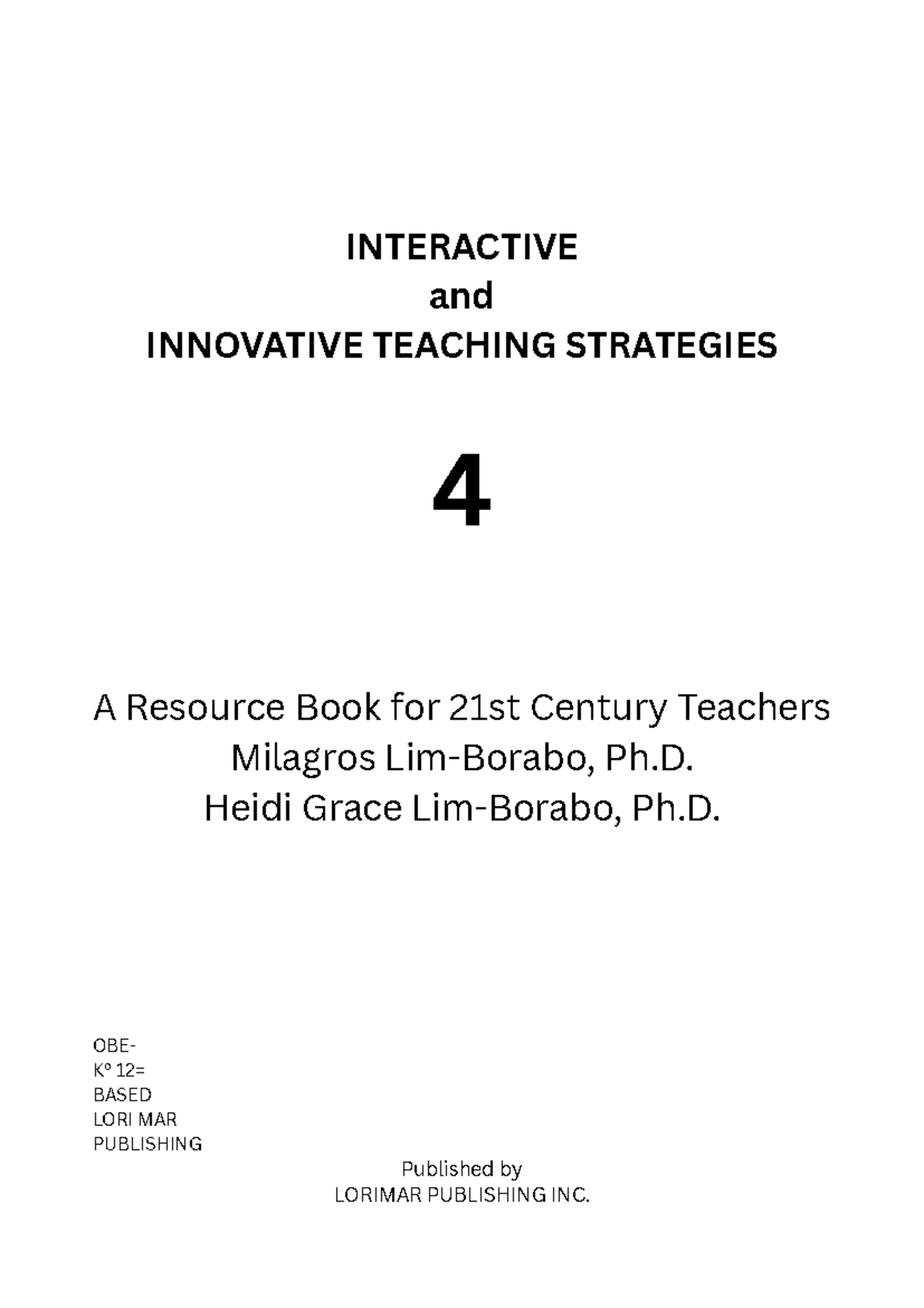 Teaching Strategies for 21st Century Educators: A Resource Book - Studocu