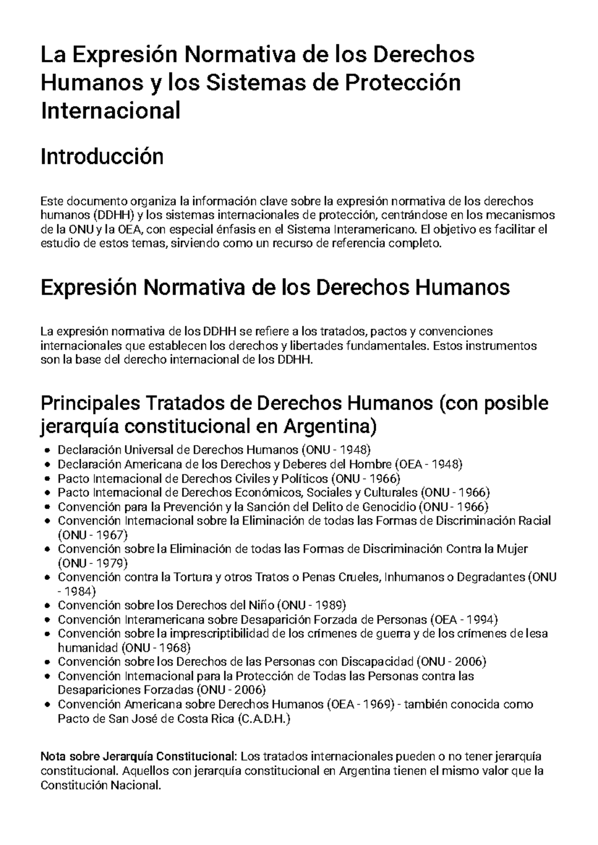 Guía 2 - Seguimiento de Clase sobre DDHH y Protección Internacional ...