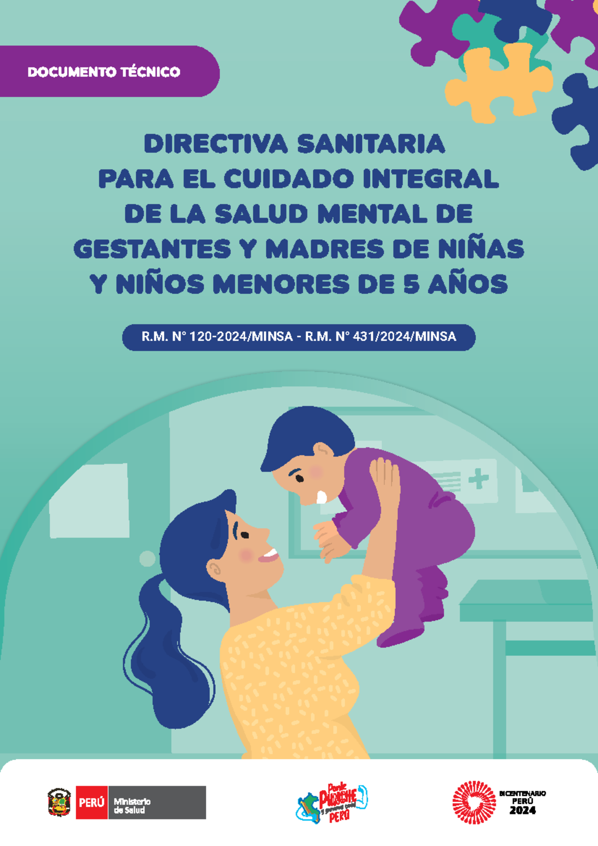 Directiva Sanitaria MINSA para Cuidado Mental de Gestantes y MNN - Studocu