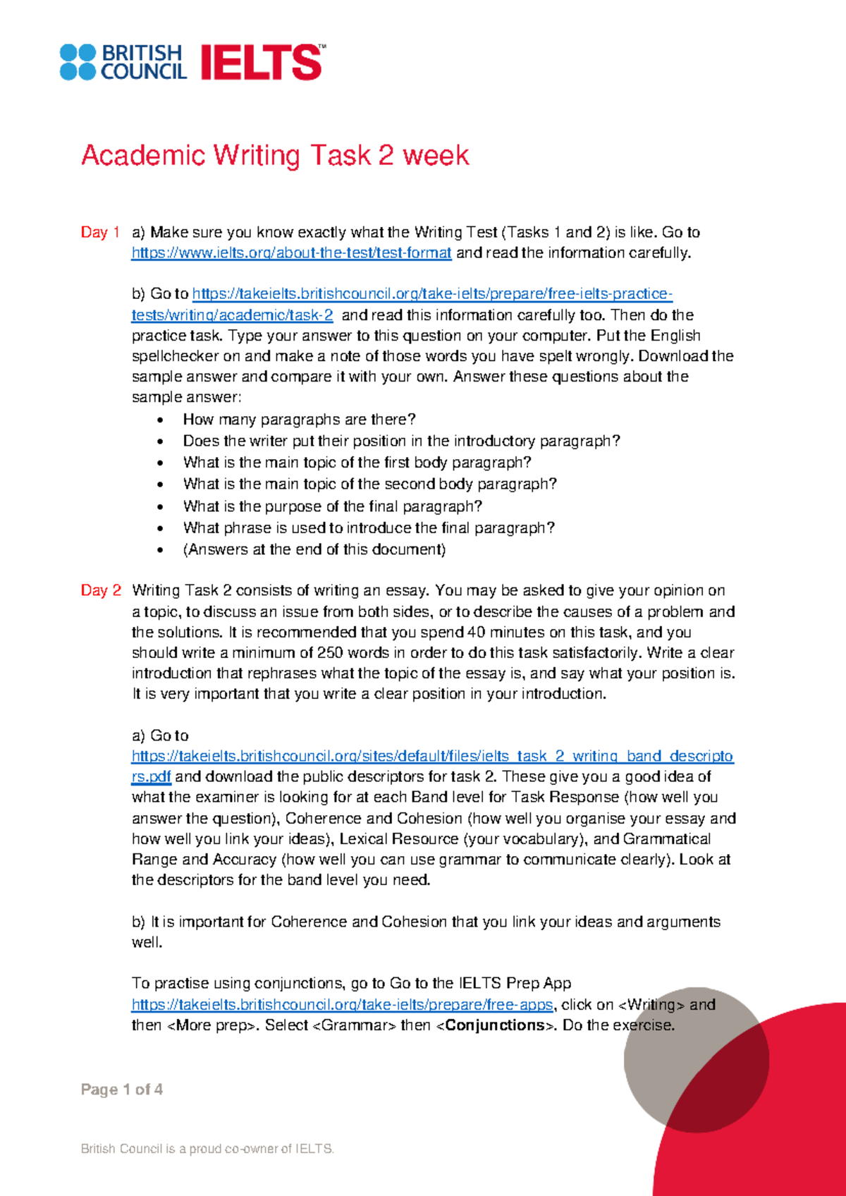4-writing task 2 week - English - Page 1 of 4 Academic Writing Task 2 ...