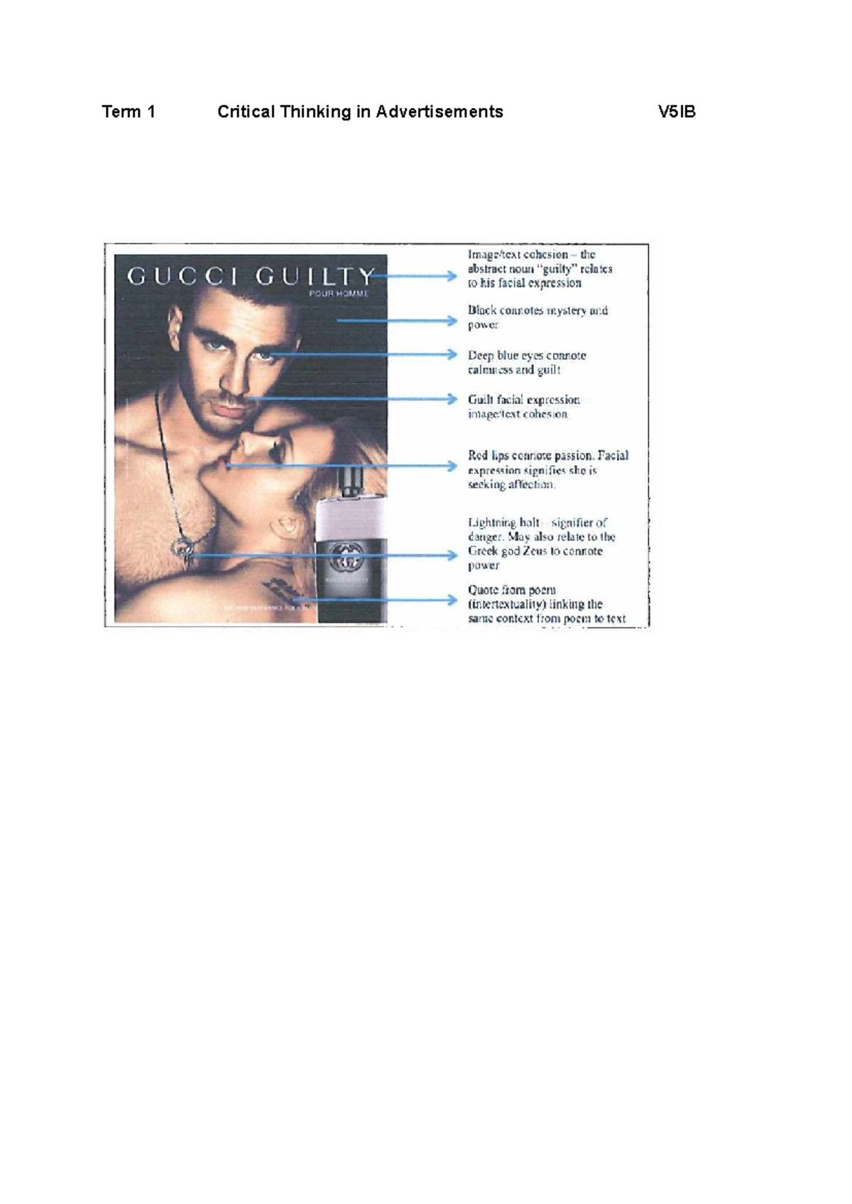 V5IB Critical Thinking in Advertisements: Analyzing Persuasive ...