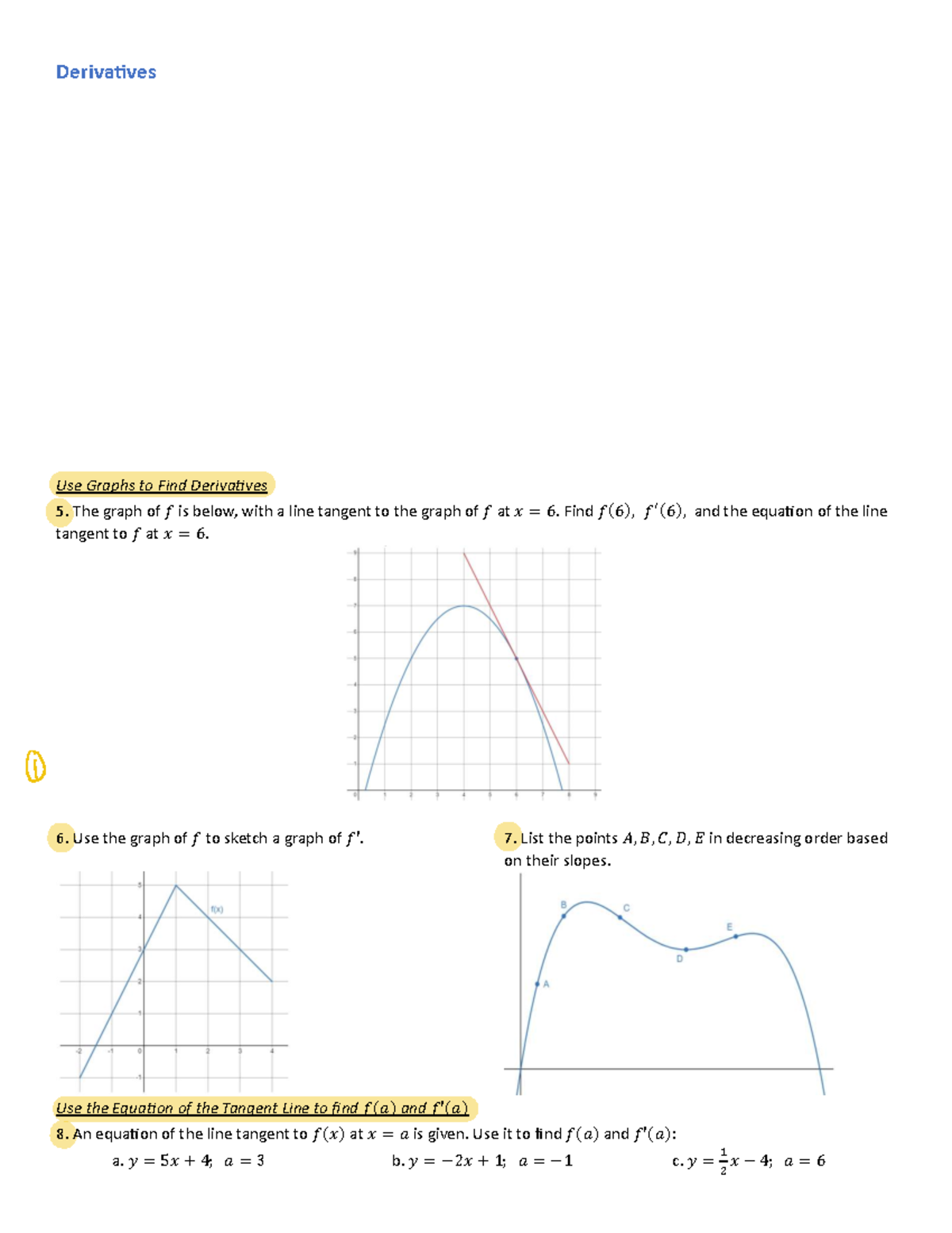 Calculus Assessment 2 - Prep Materials (MATH 101) - Studocu