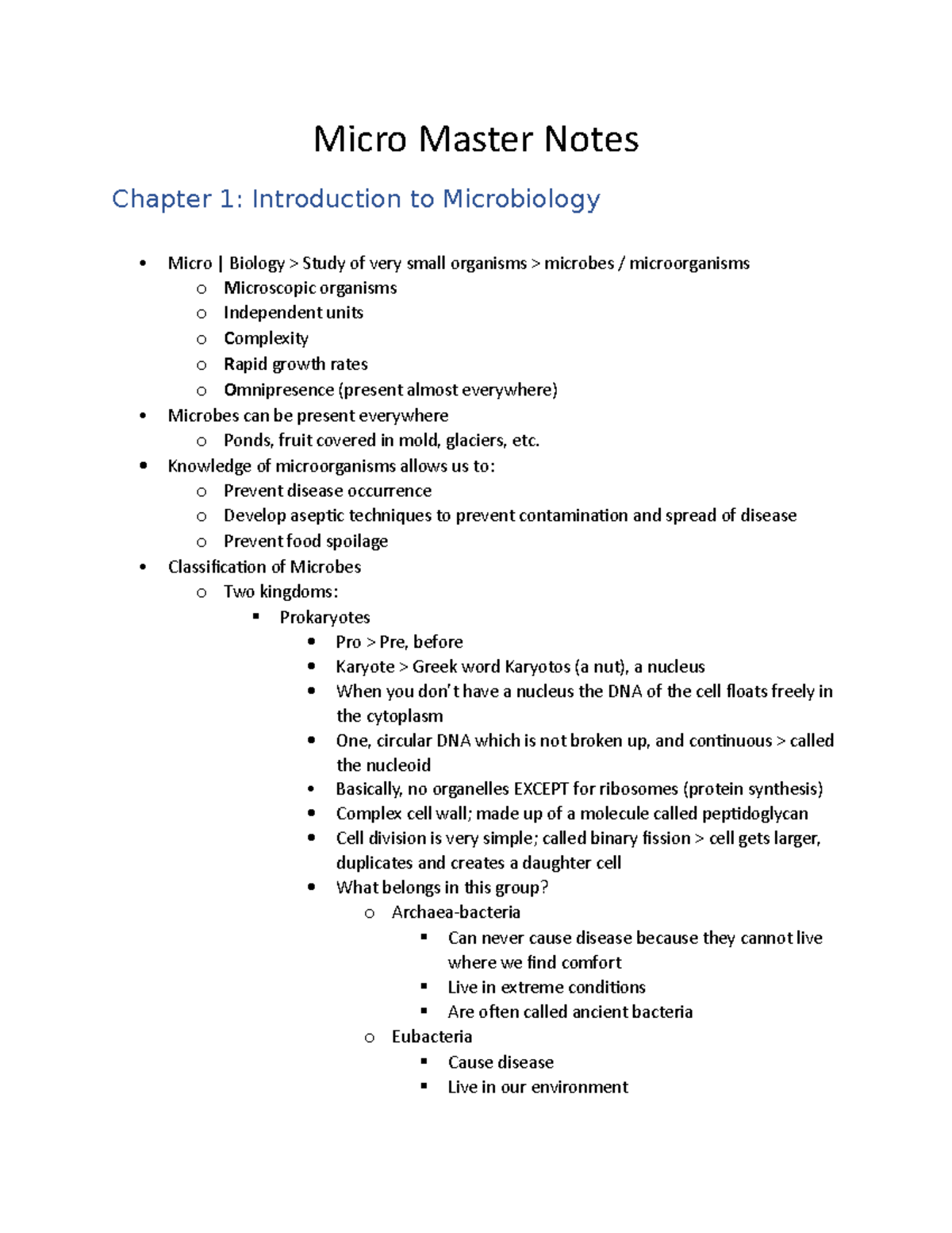 Micro Master Notes - Micro Master Notes Chapter 1: Introduction to ...