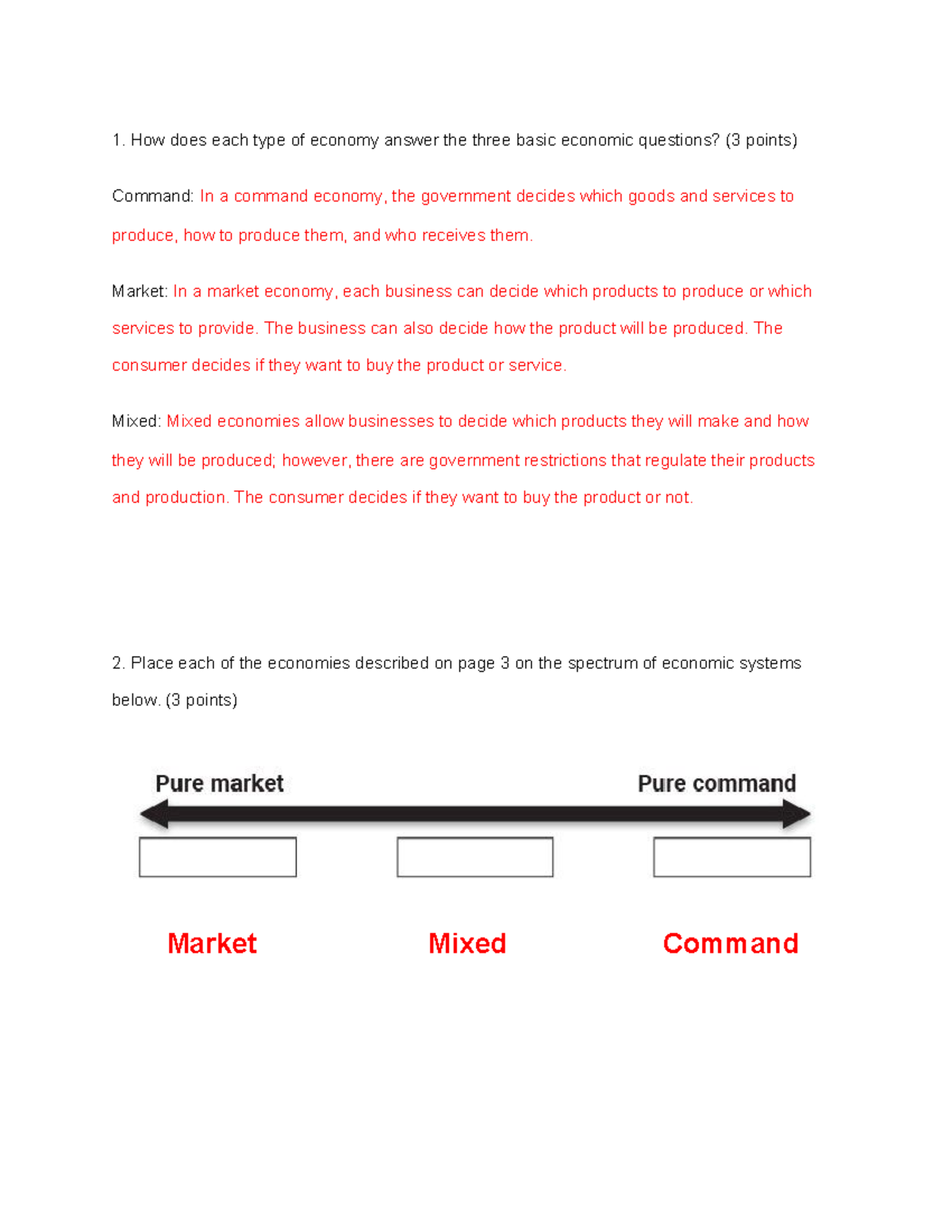 1.2.3 Practice: Evaluating Economic Systems for Desirability - Studocu