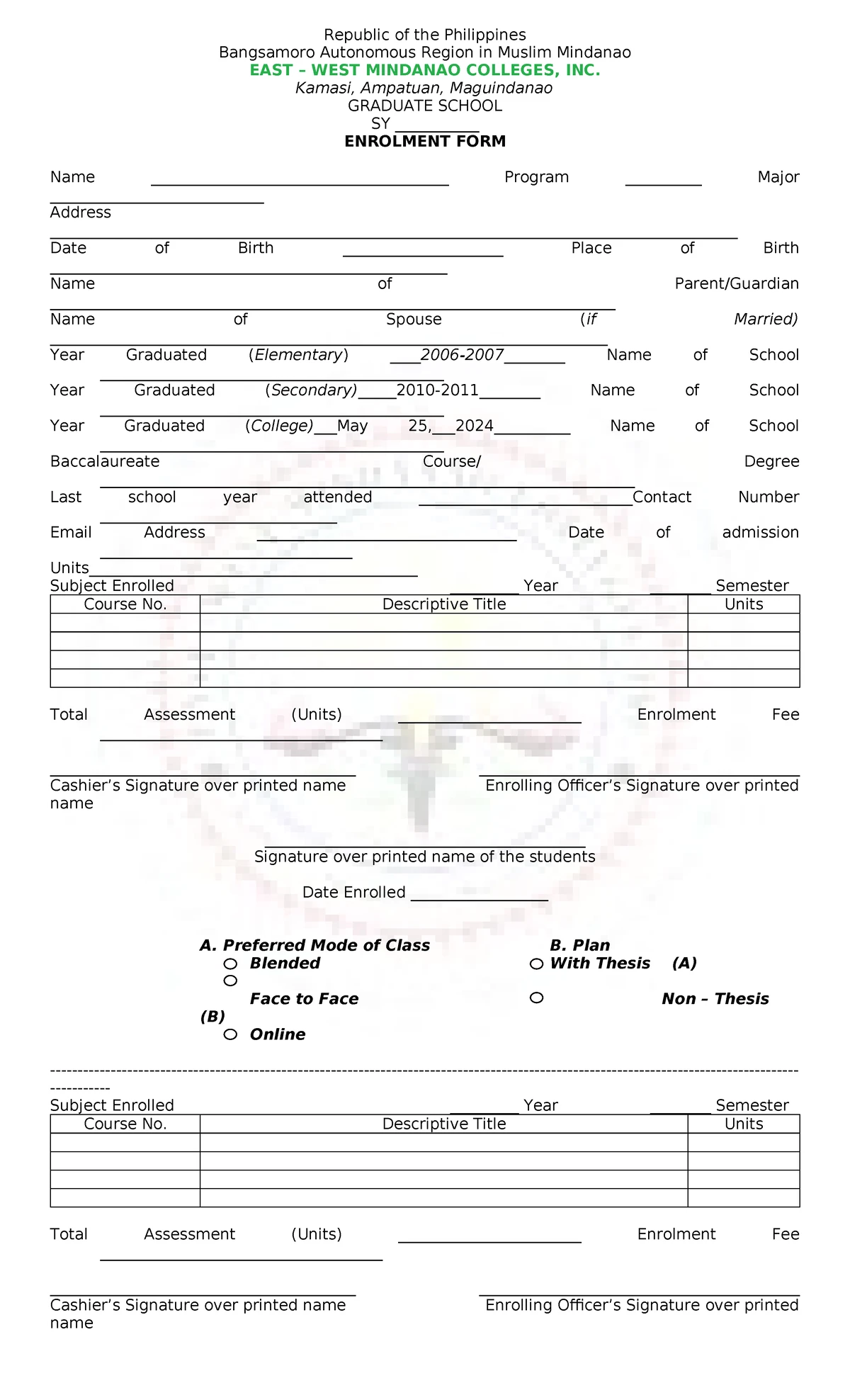 Philippine Identification Card Details - Study Document 6047 6958 6219 ...