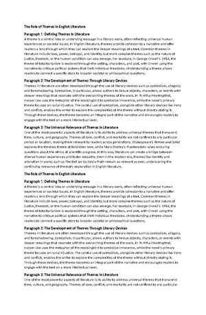 The Power of Narrative Structure in Professional Storytelling - English ...