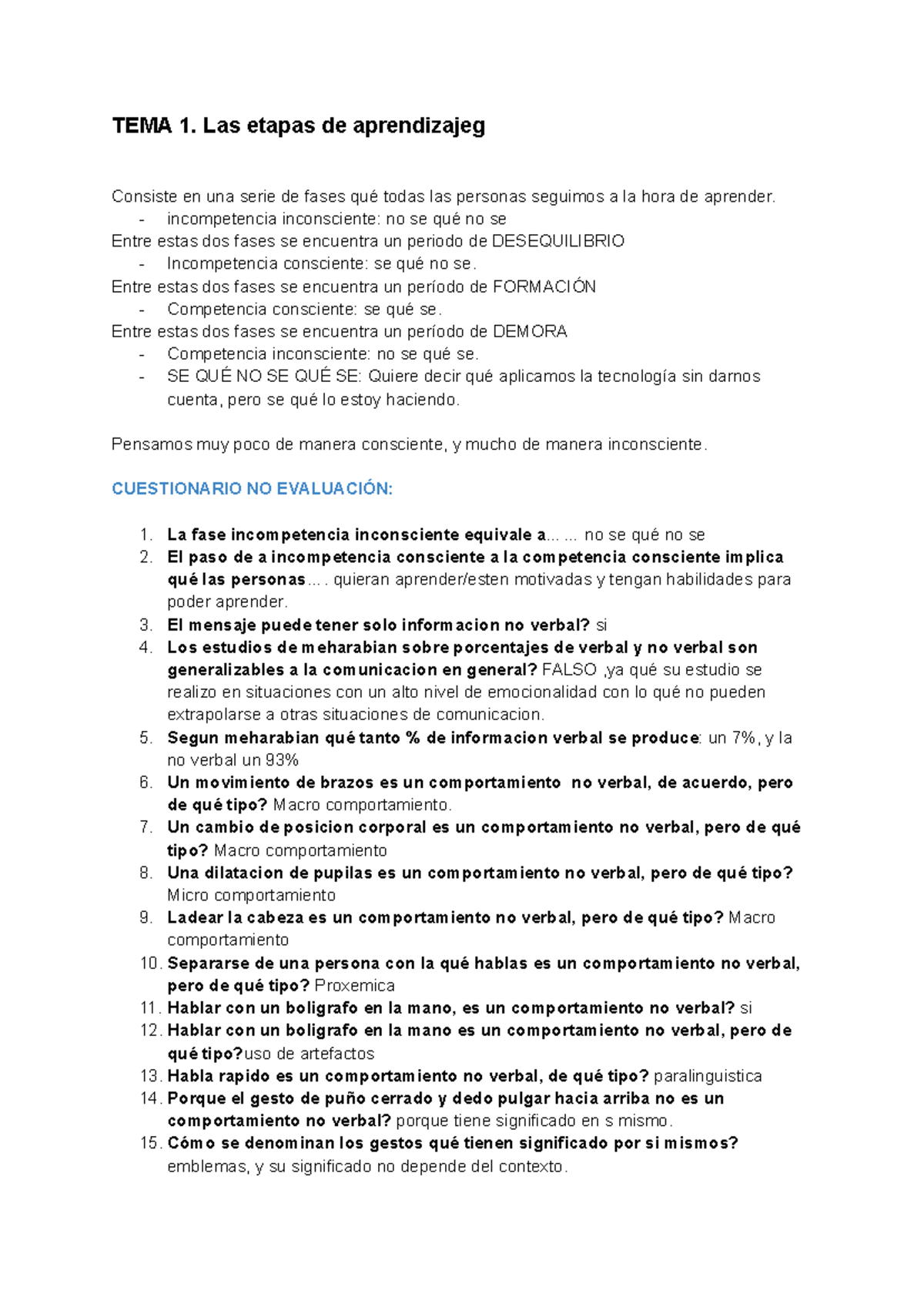Notas sobre las Etapas de Aprendizaje y Sistemas de Influencia - TOCP ...