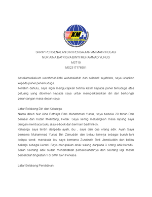 PAM script isu semasa - Projek PAM - Pada pendapat anda, apakah Langkah ...