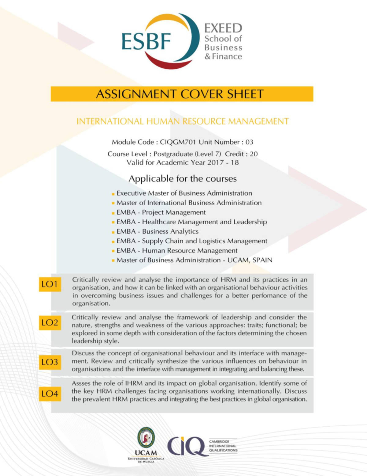 7 Sample Assignment IHRM - Assignment Task 1: (70 Marks, Minimum of ...