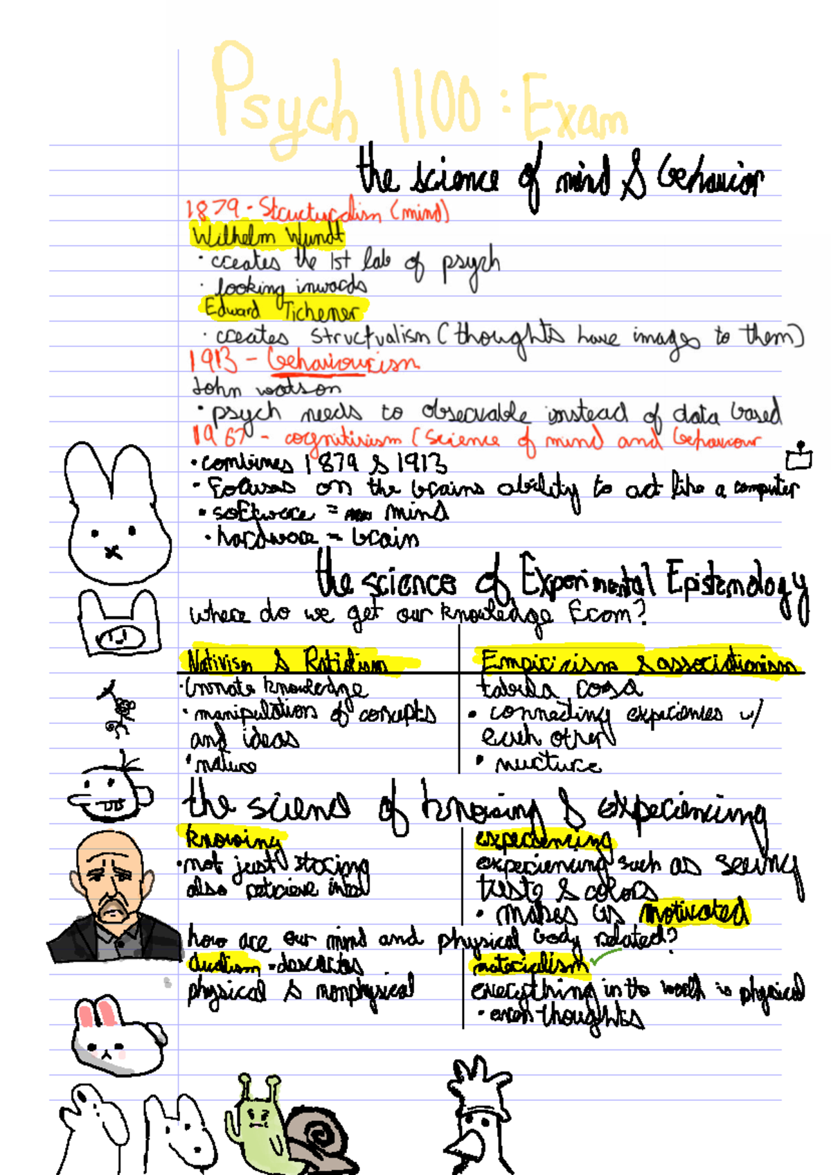 Psych I - Exam 2 Notes: Key Concepts and Study Guide - Studocu
