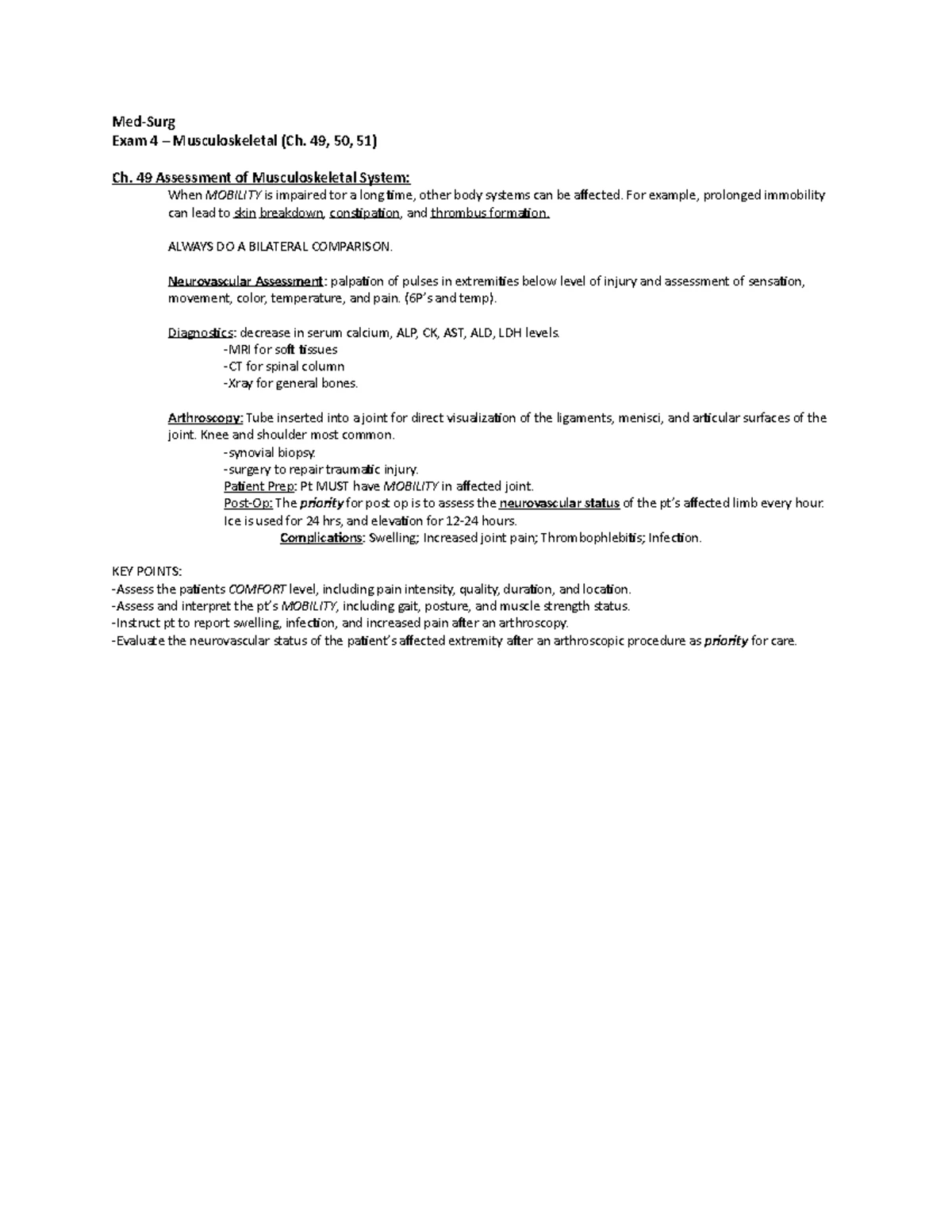 Pharm exam 6 part 2 Notes - Chapter 48 Drugs for Bone and Joint ...