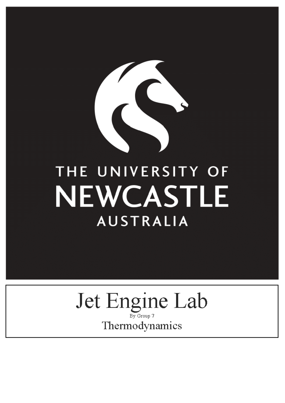 Jet Engine Lab Report - MECH3720 Group 7 Analysis - Studocu